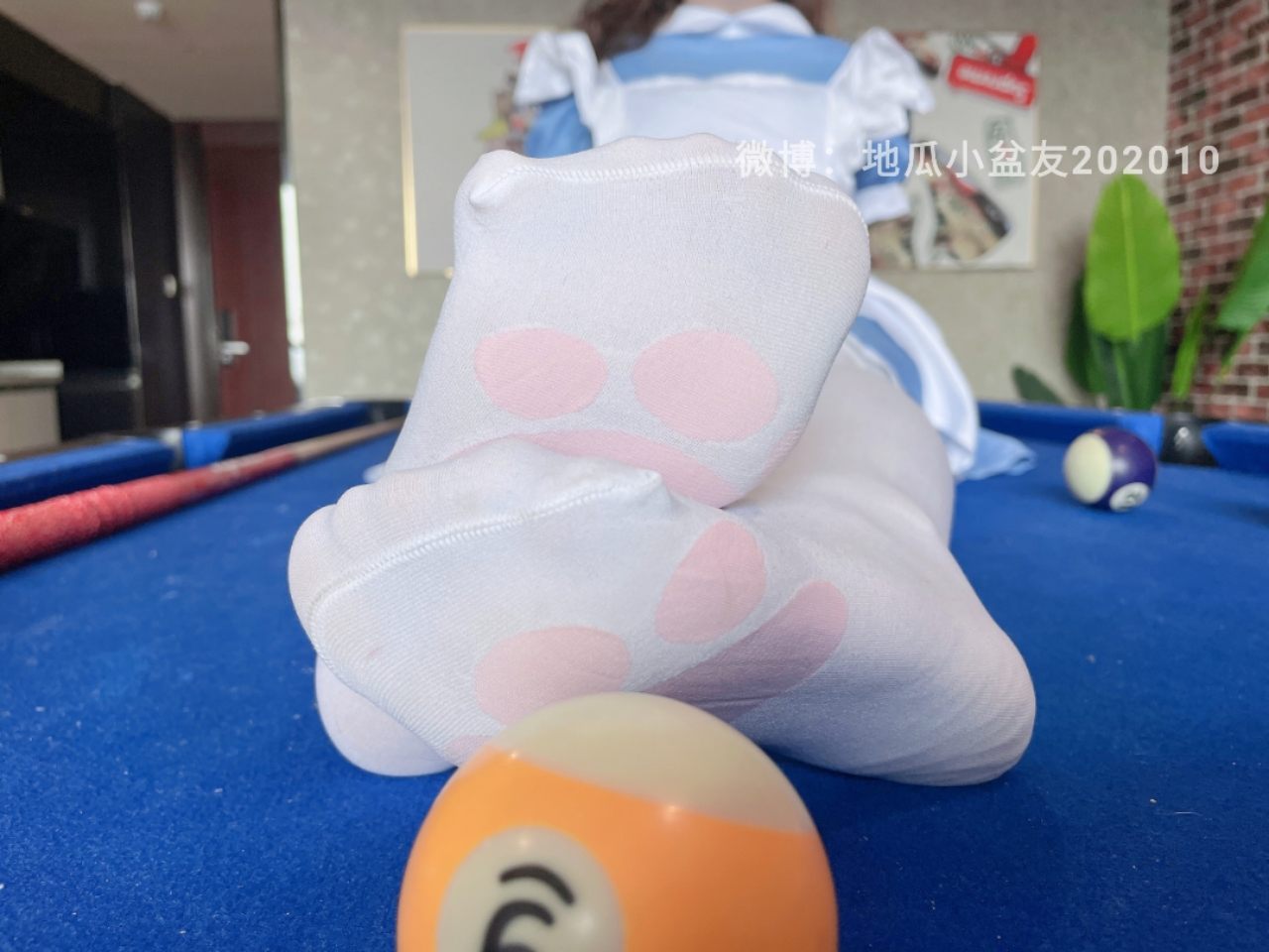 地瓜小盆友 - 猫爪台球