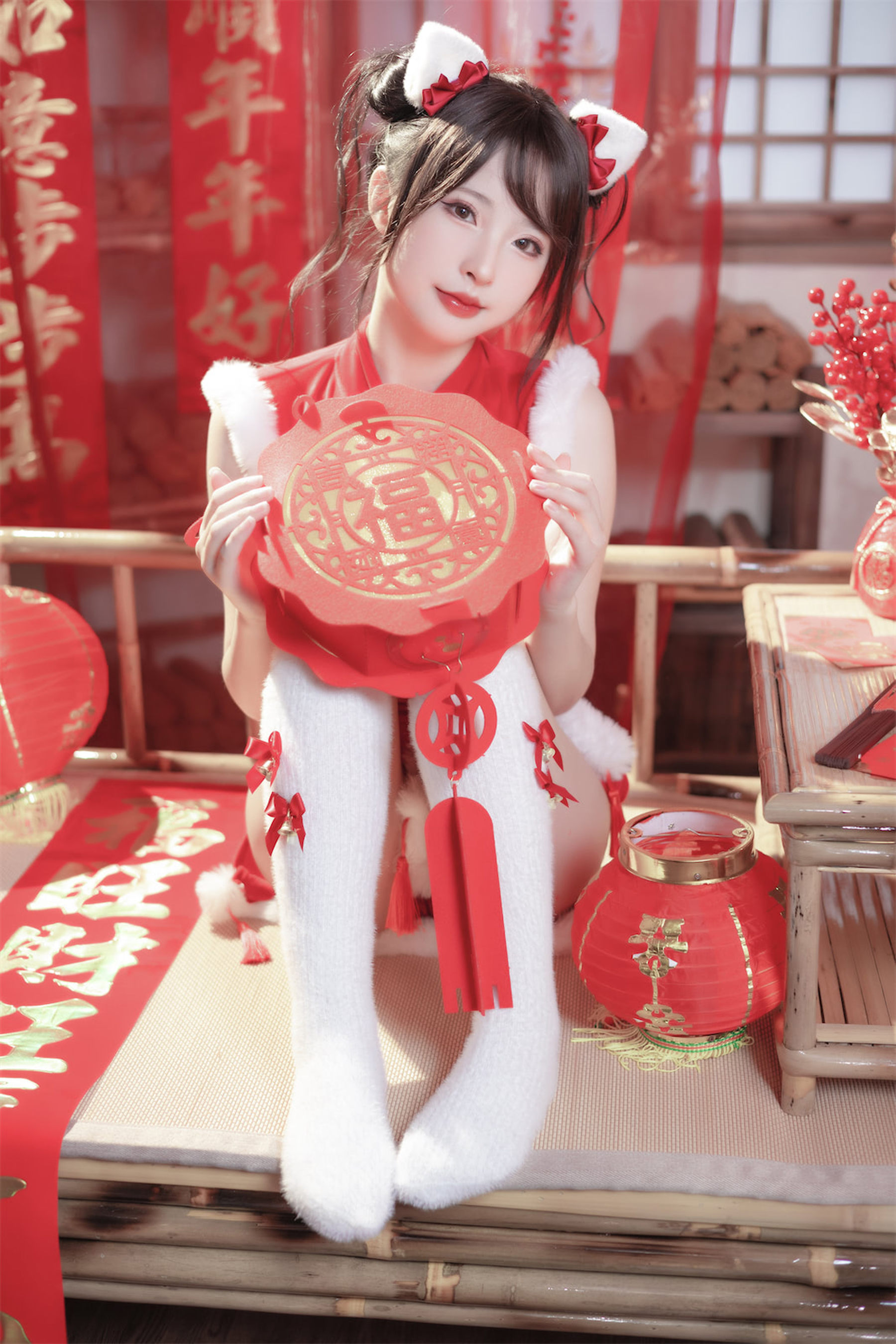 尤物清水由乃 - 2023新年旗袍