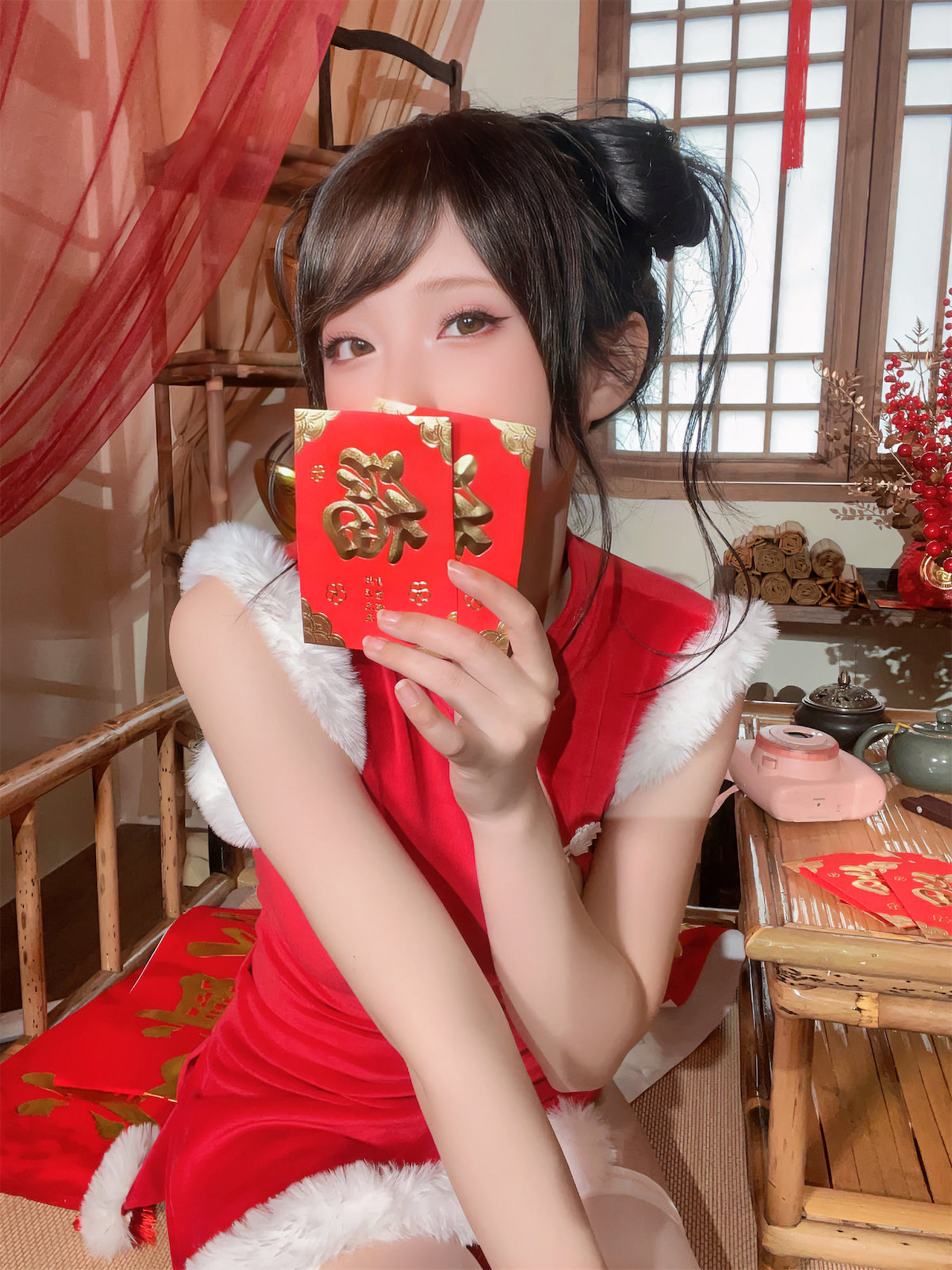 尤物清水由乃 - 2023新年旗袍