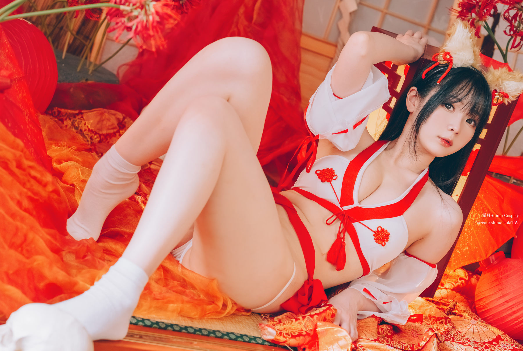 微博妹纸霜月shimo - Fox Miko