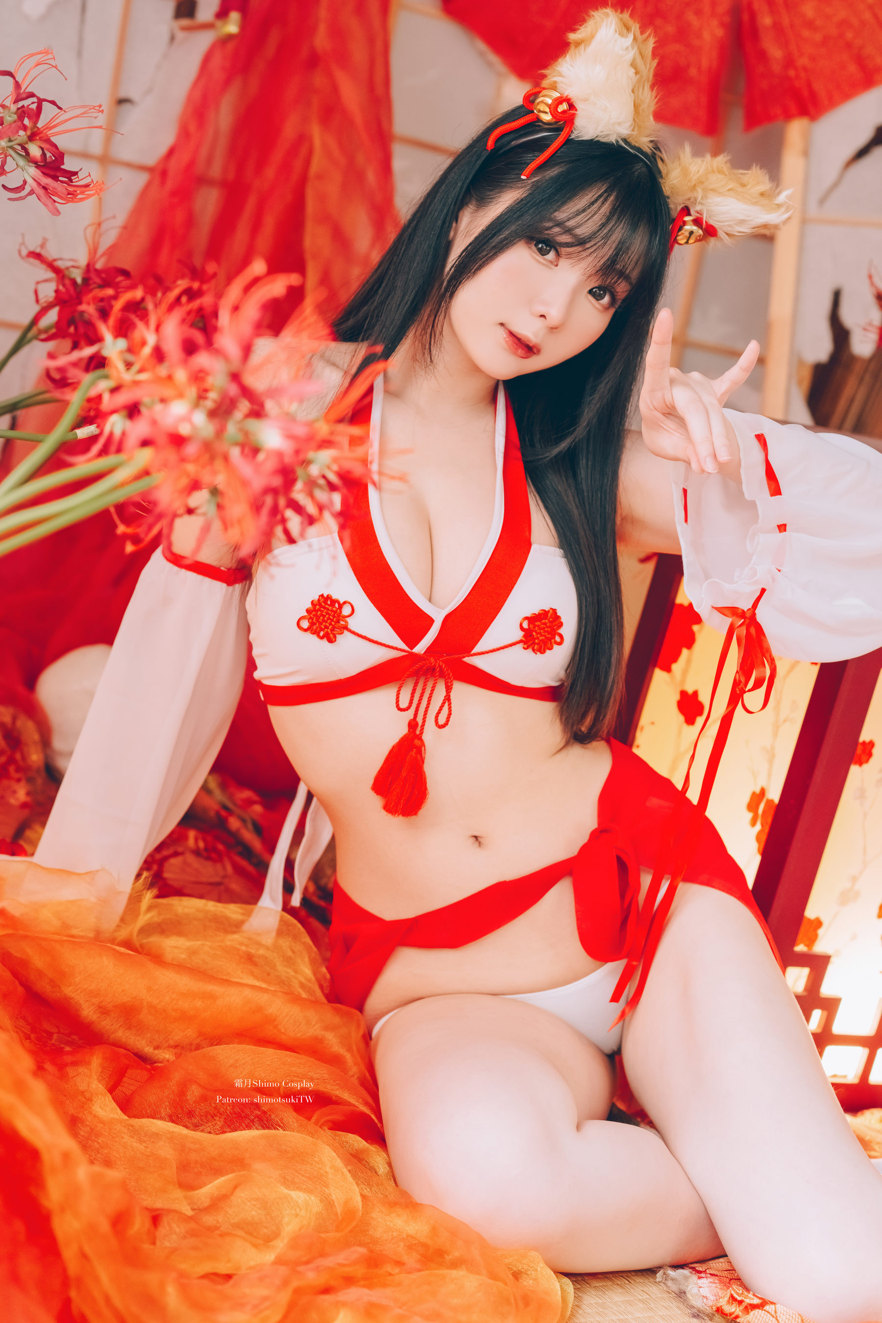微博妹纸霜月shimo - Fox Miko
