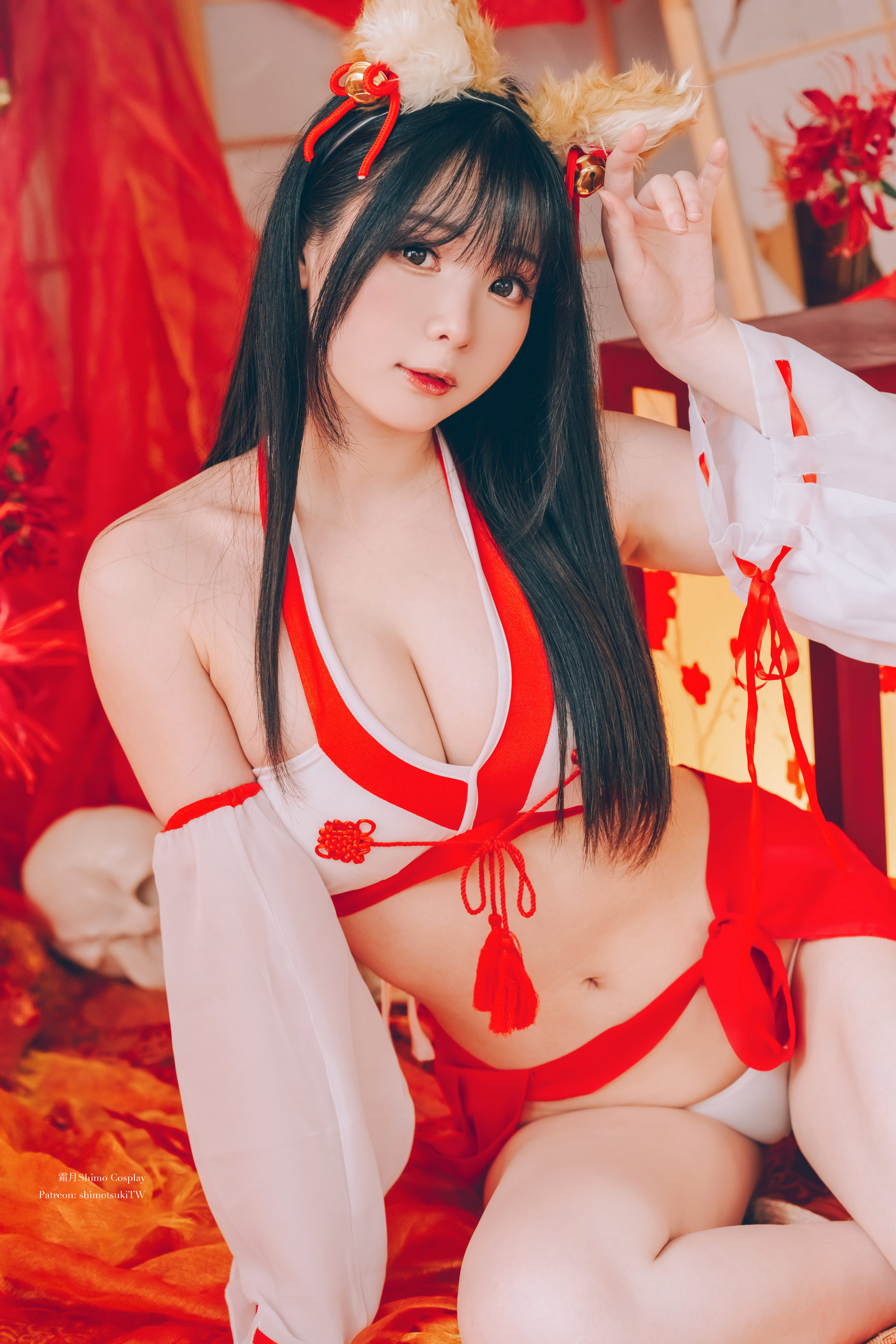 微博妹纸霜月shimo - Fox Miko