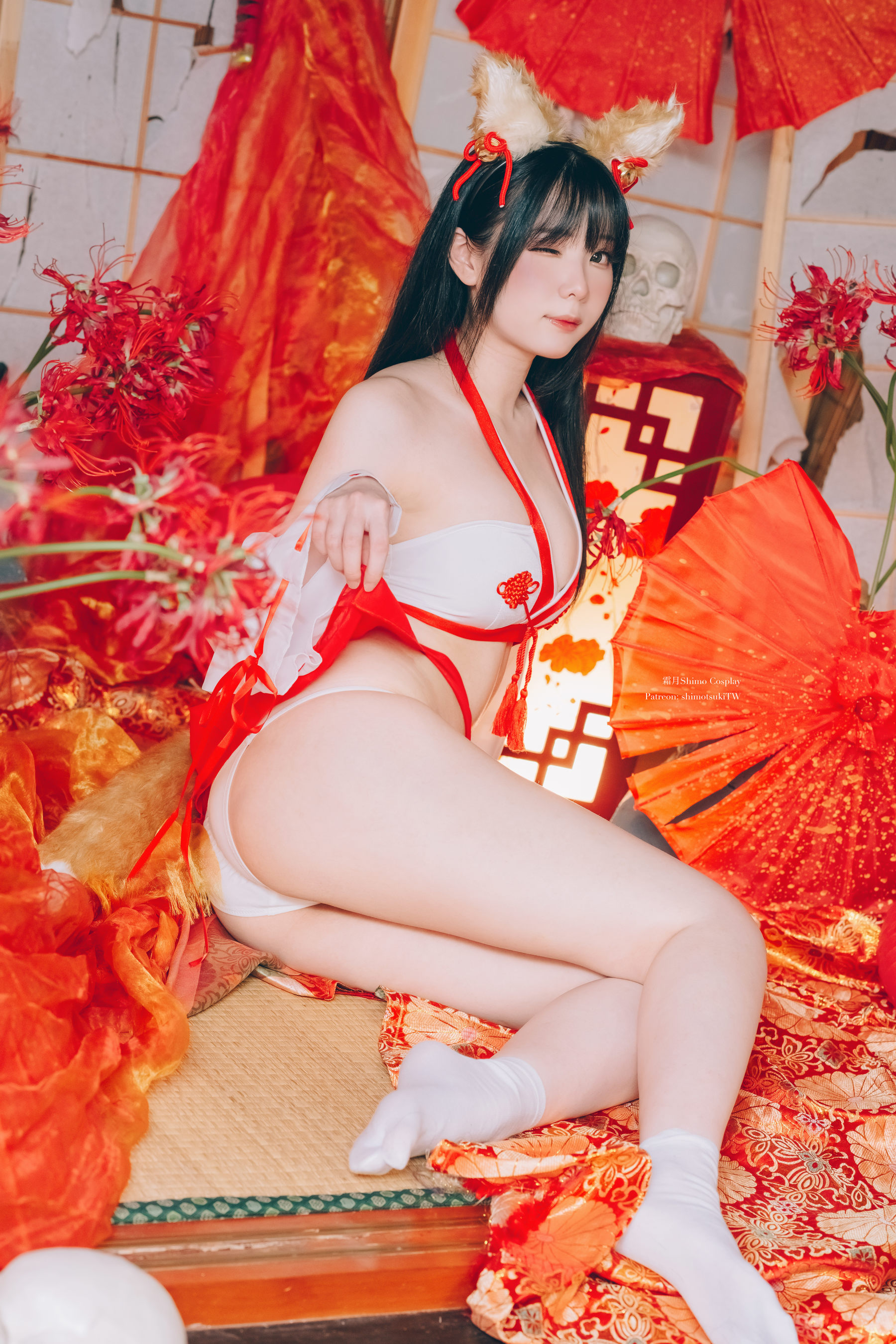 微博妹纸霜月shimo - Fox Miko