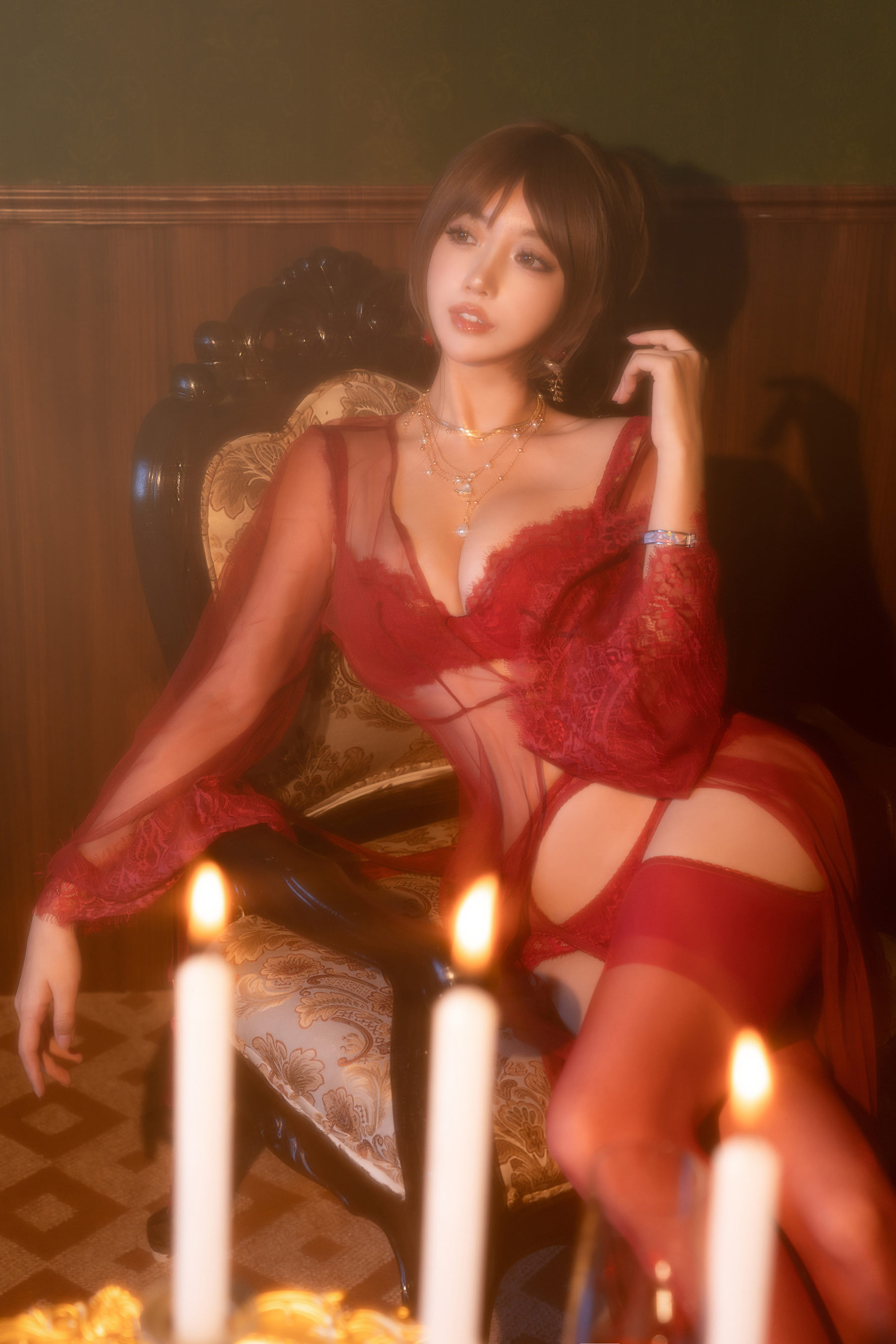 斗鱼米线线sama写真 - 温柔小妈