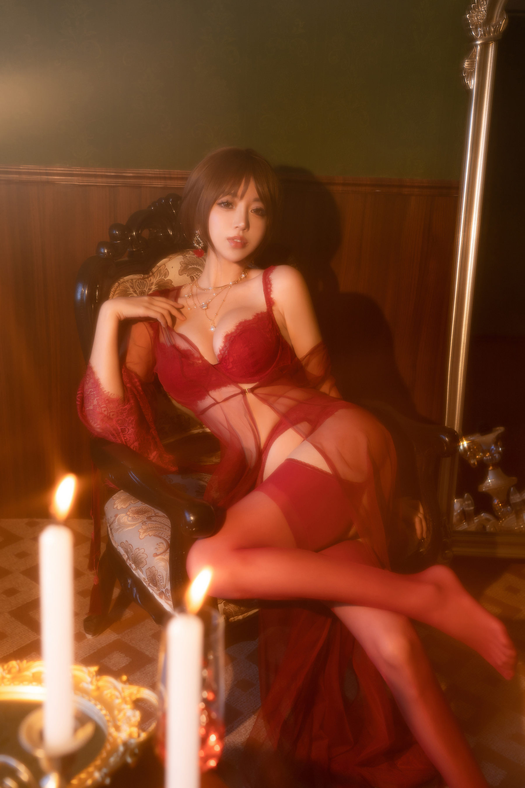 斗鱼米线线sama写真 - 温柔小妈