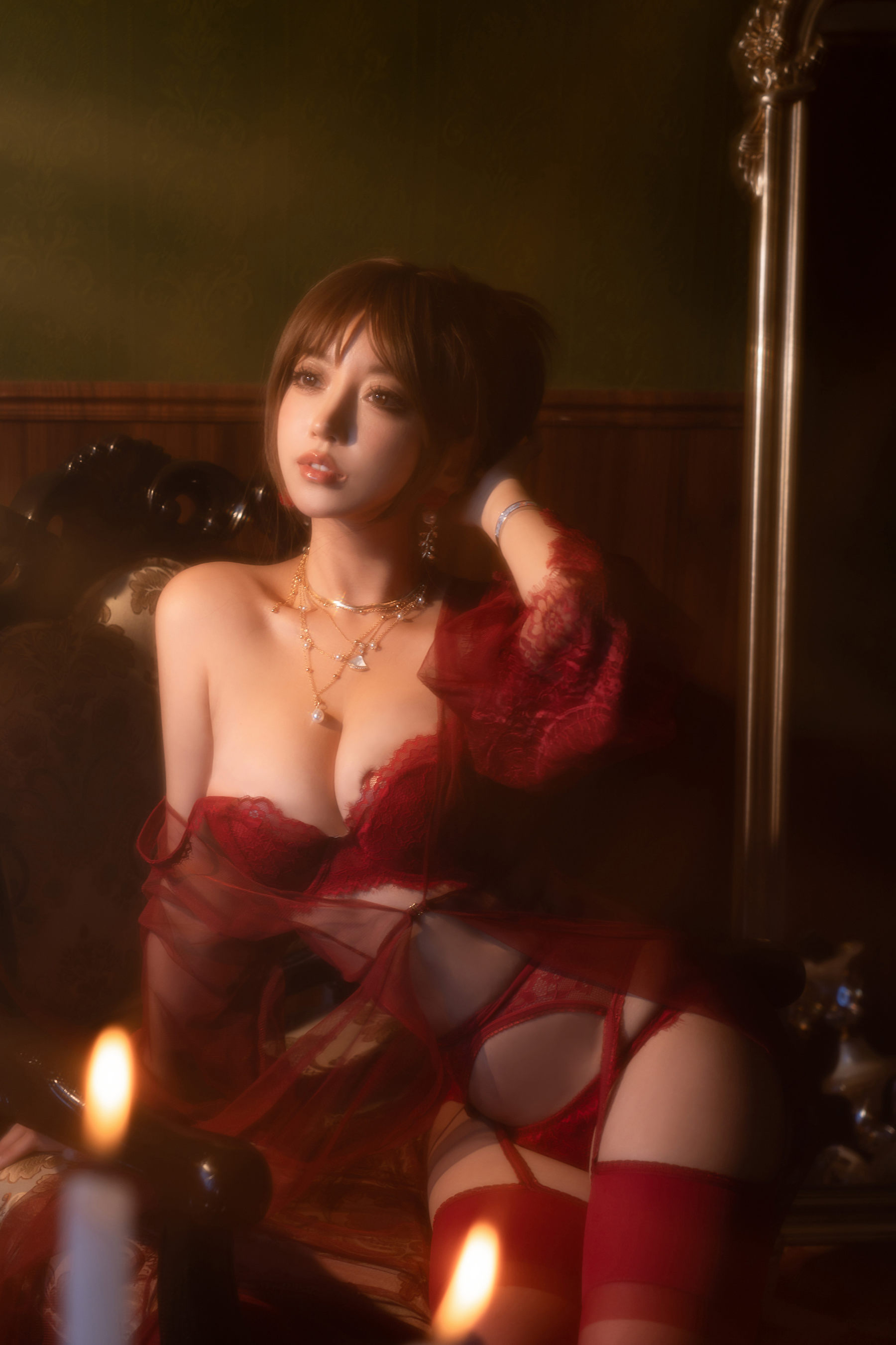斗鱼米线线sama写真 - 温柔小妈