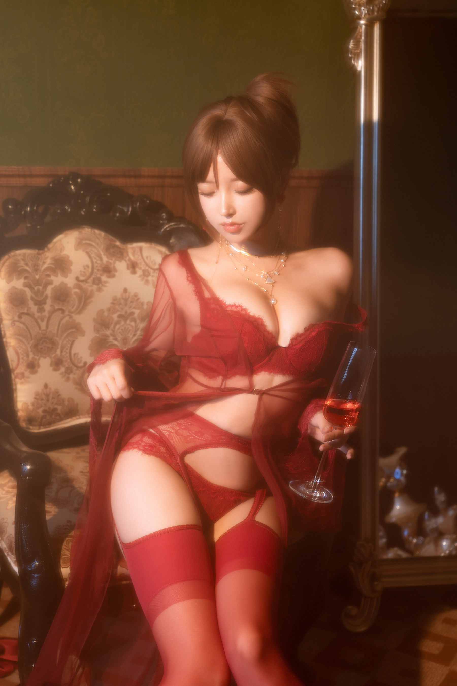 斗鱼米线线sama写真 - 温柔小妈