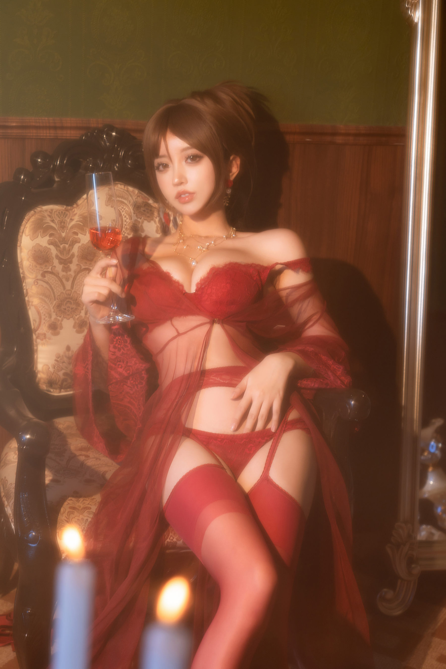 斗鱼米线线sama写真 - 温柔小妈