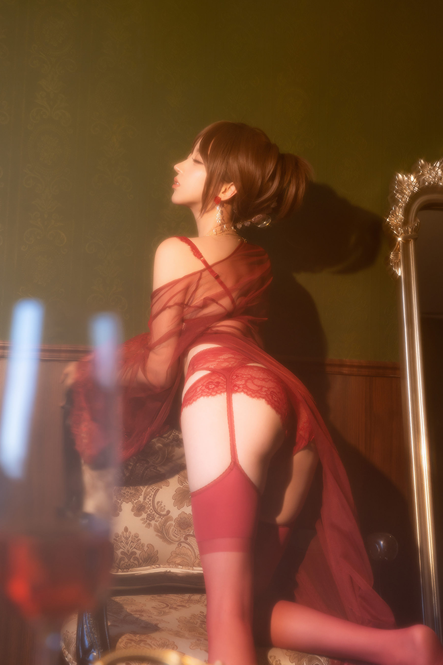 斗鱼米线线sama写真 - 温柔小妈