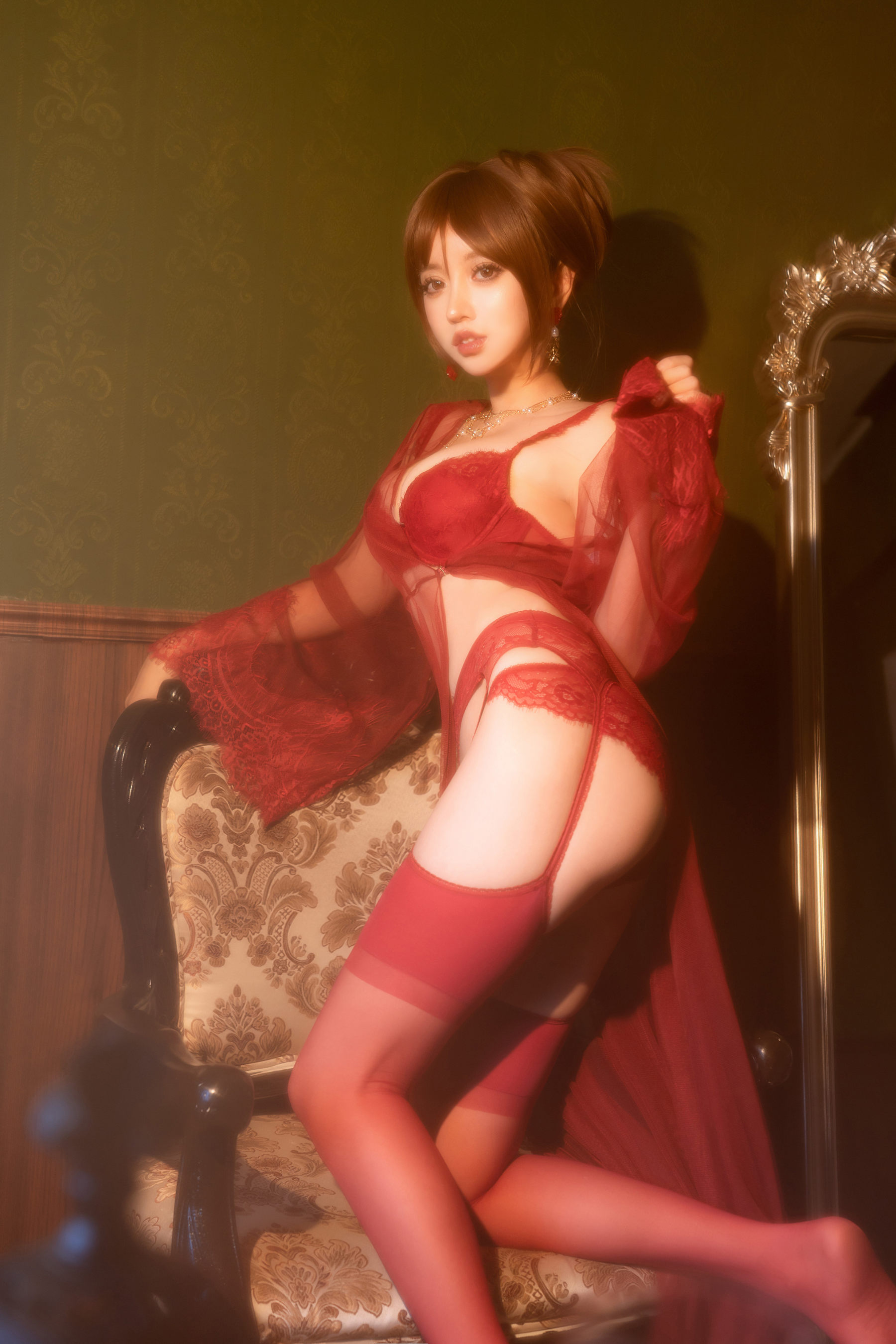 斗鱼米线线sama写真 - 温柔小妈