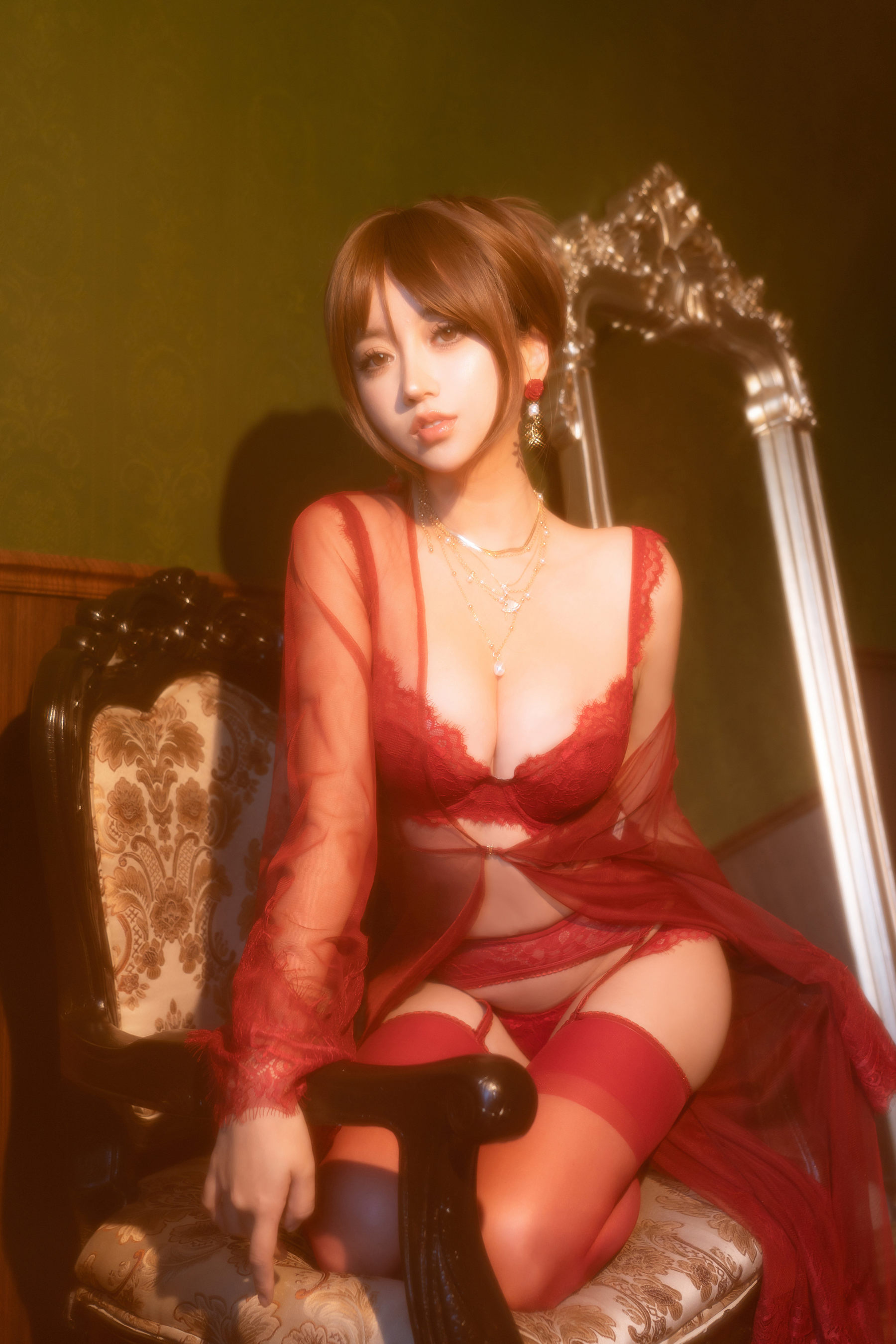 斗鱼米线线sama写真 - 温柔小妈