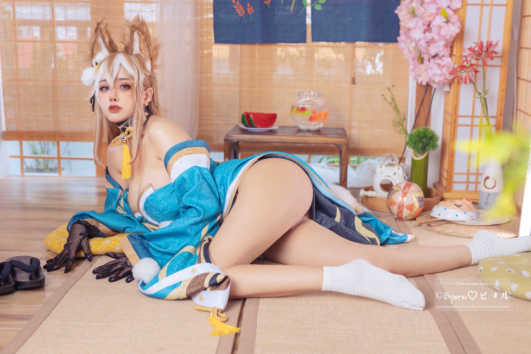 日本性感萝莉Byoru - Miss Hina (Genshin Impact)