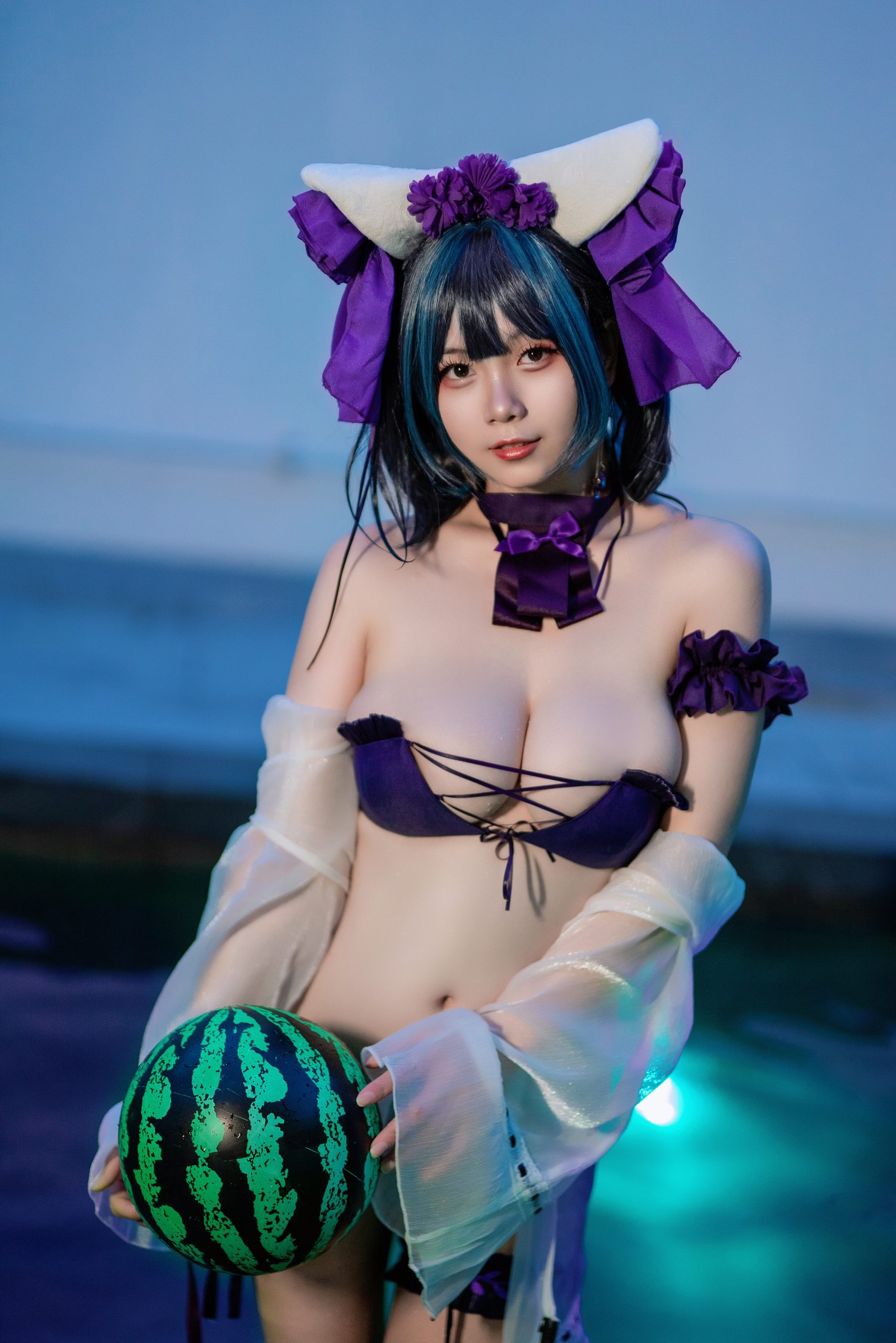 末夜787 - 舰长 柴郡泳装