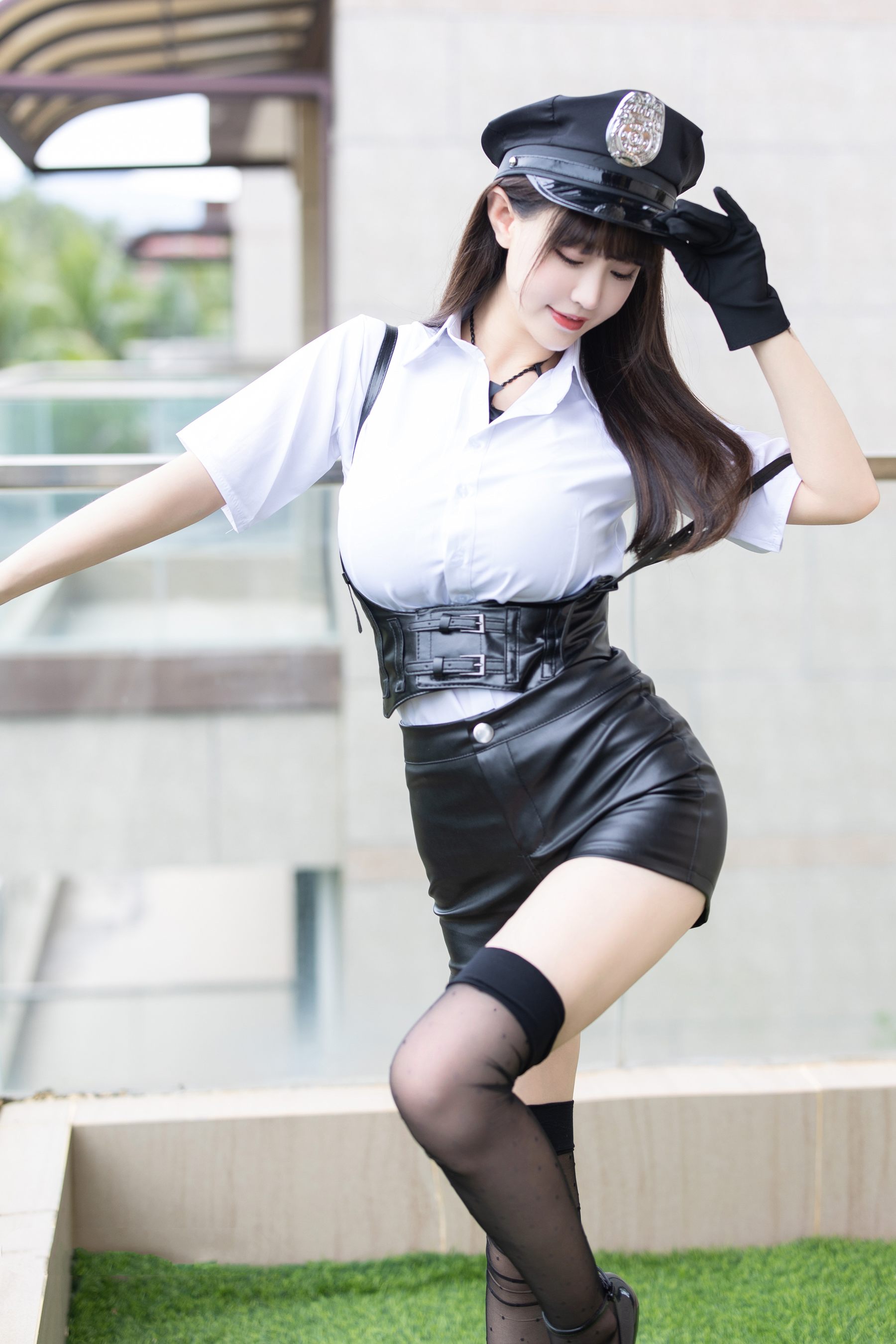 朱可儿制服写真