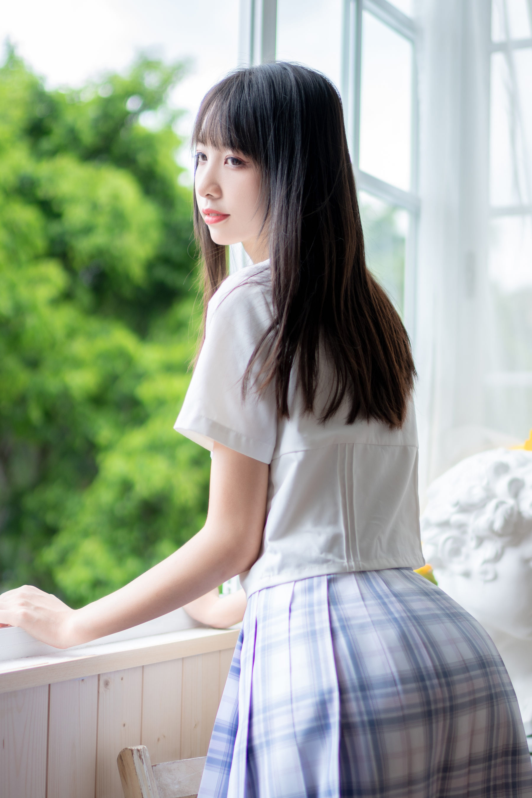 清纯妹子西瓜 - JK校服