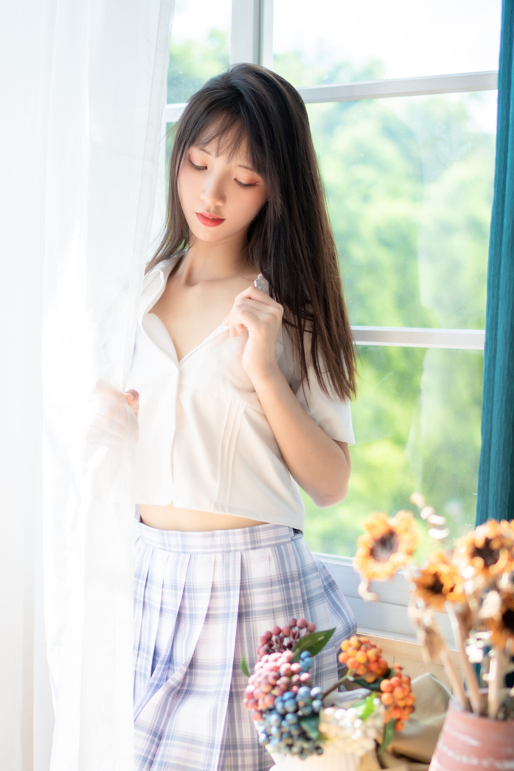 清纯妹子西瓜 - JK校服