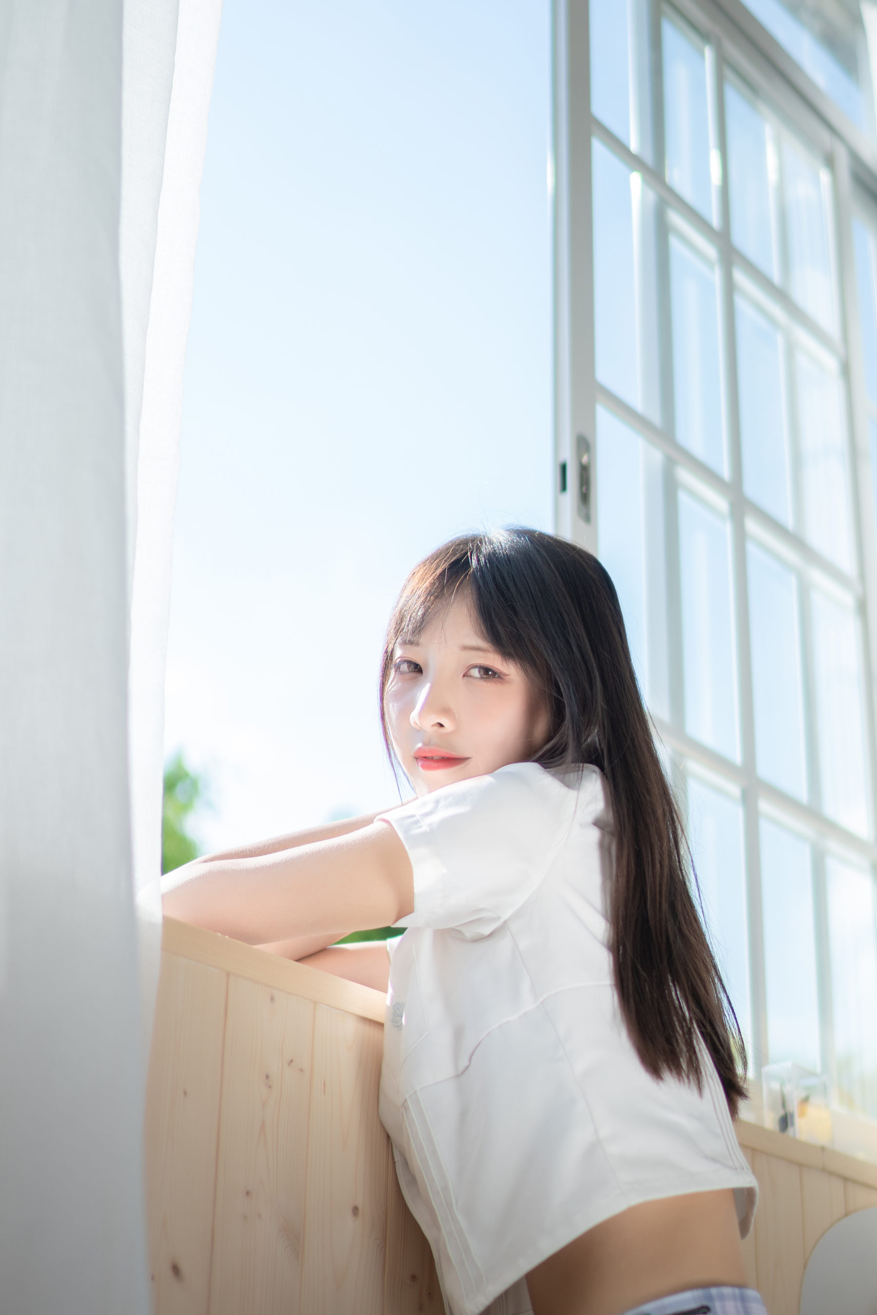 清纯妹子西瓜 - JK校服