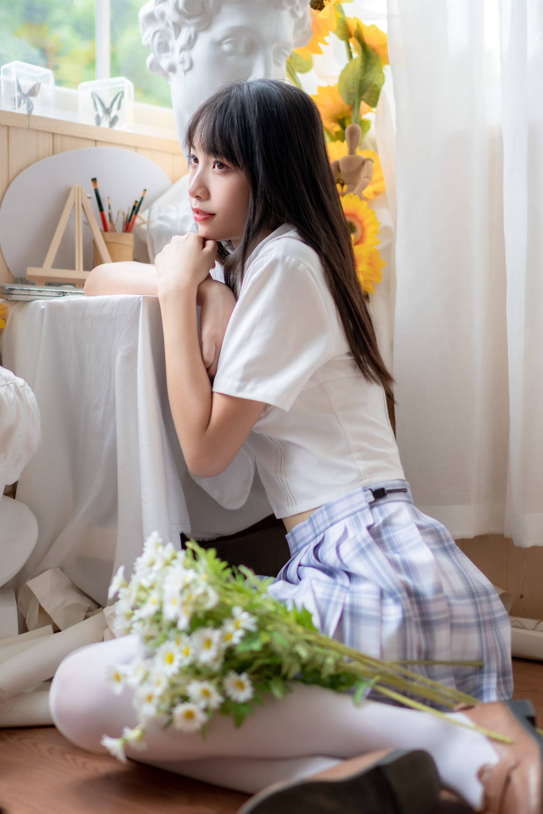 清纯妹子西瓜 - JK校服