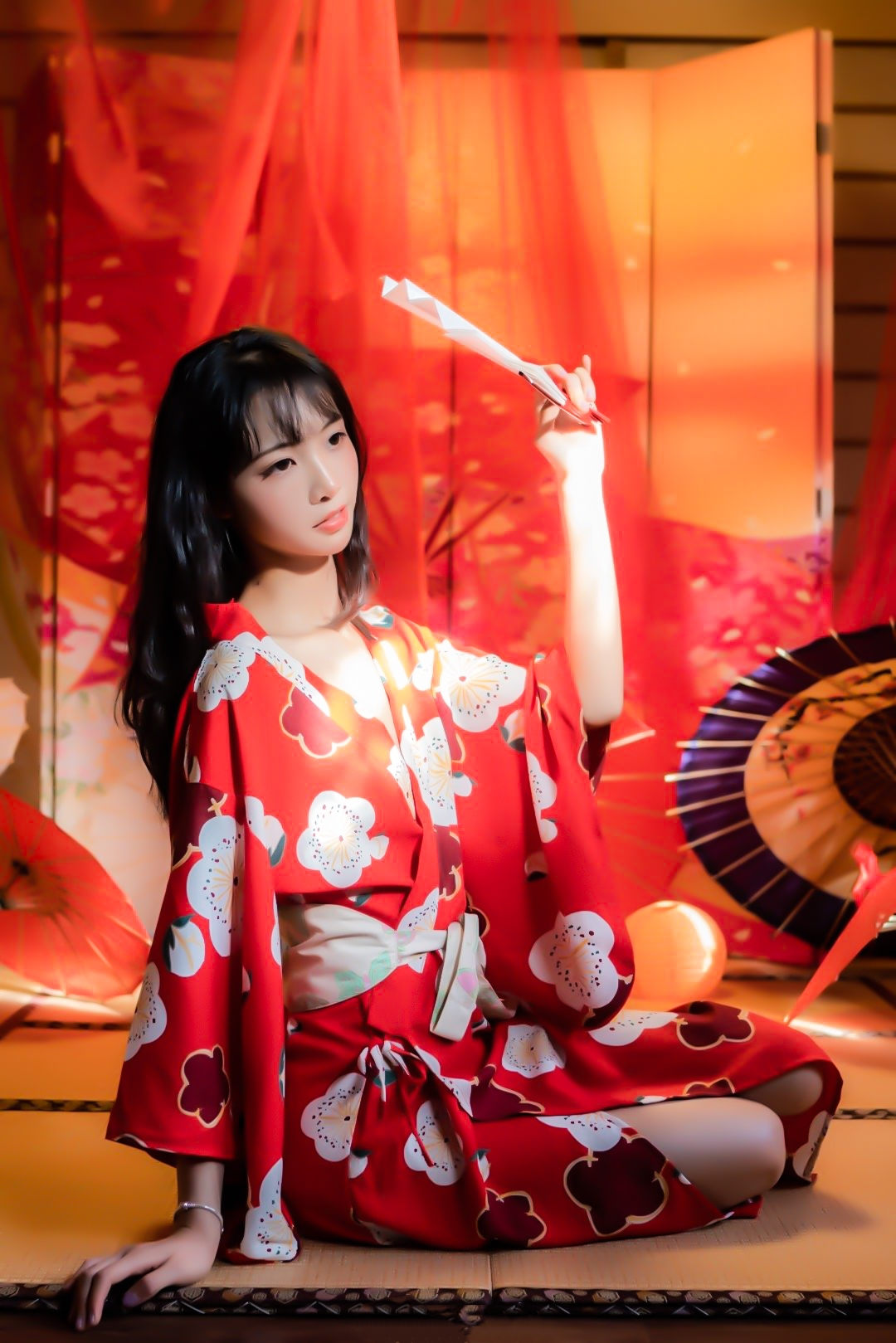 清纯妹子西瓜 - 和服