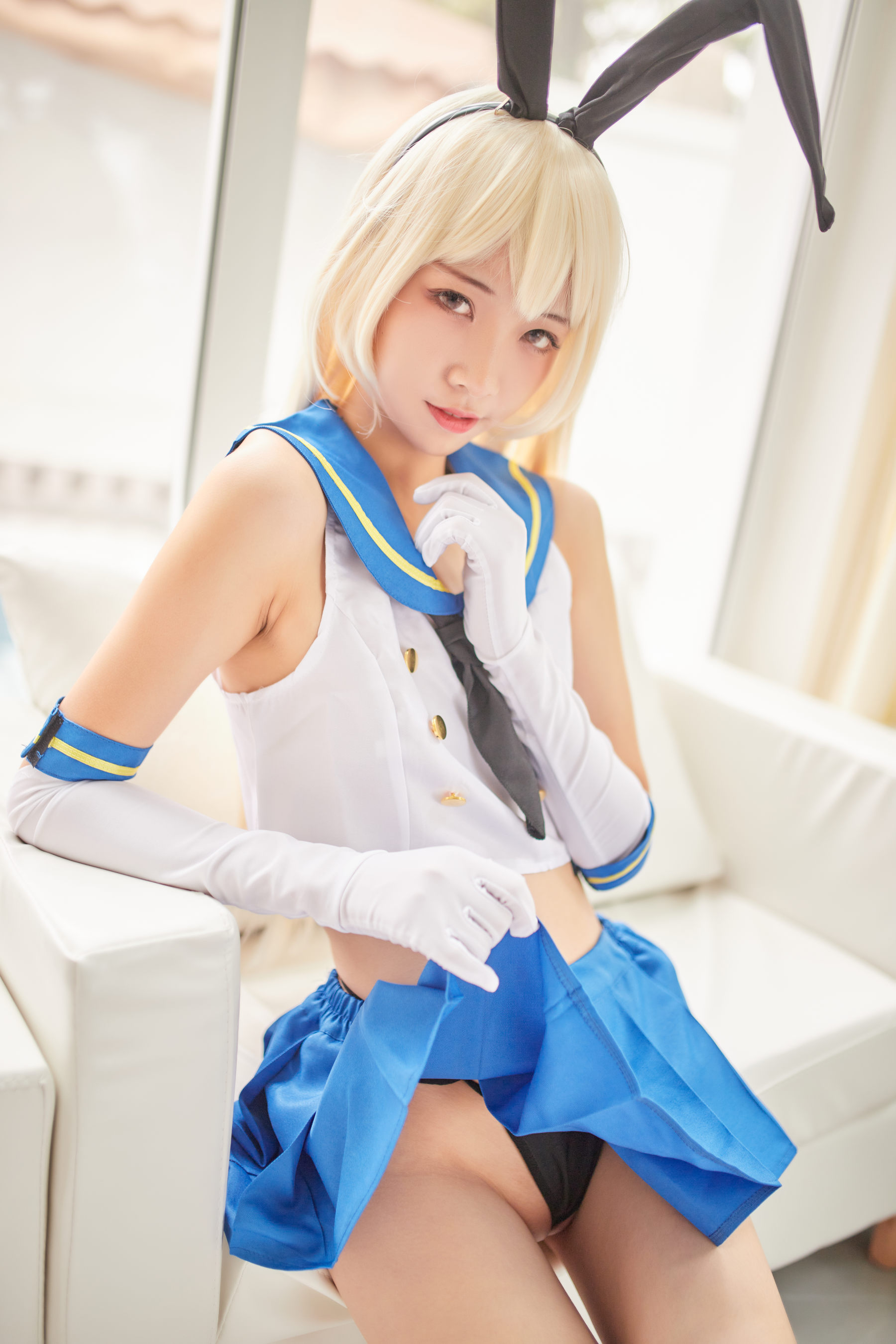 清纯妹子西瓜 - 舰队少女 兔女郎