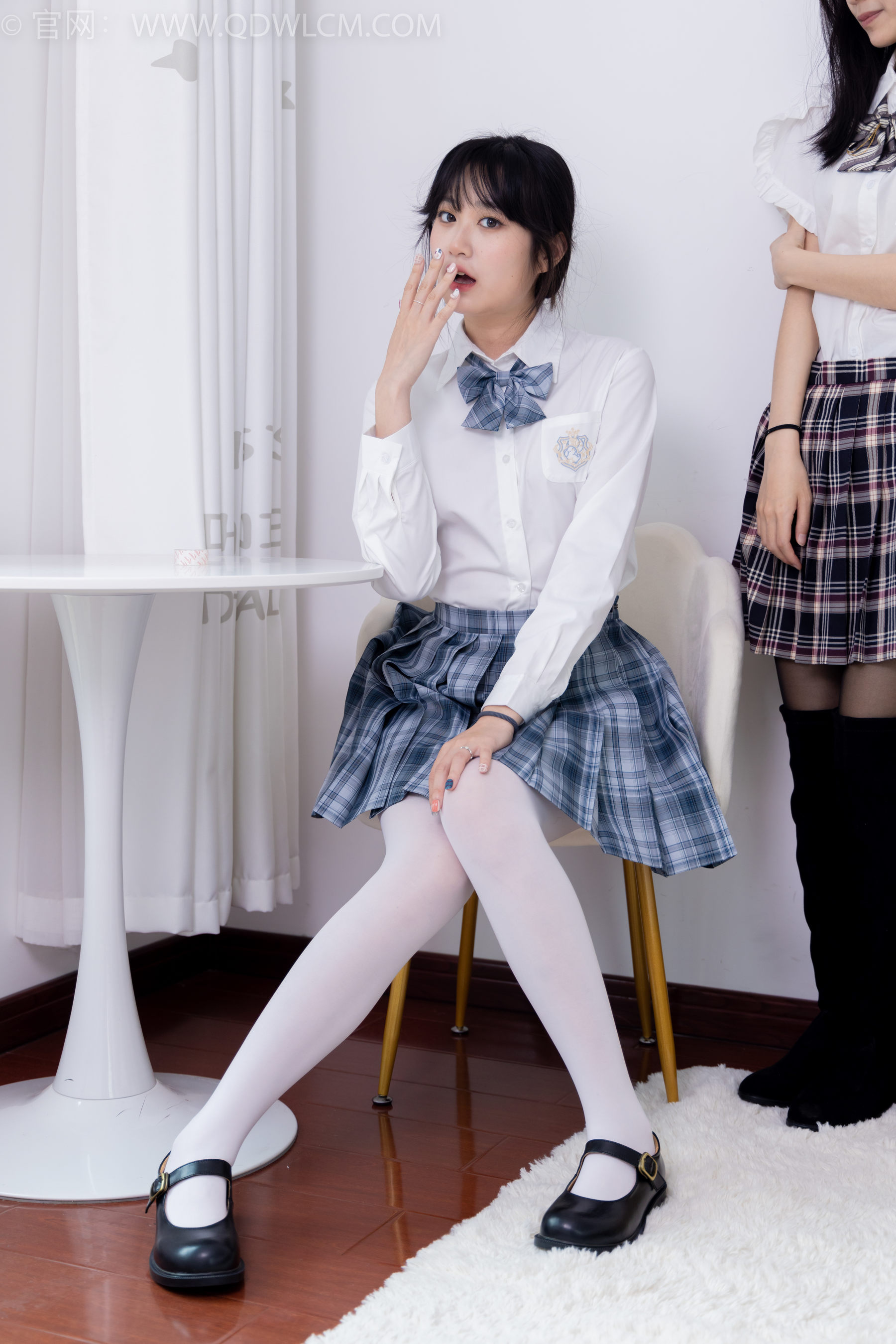 物恋传媒 No.1582 菜菜&小敏-学院姐妹花