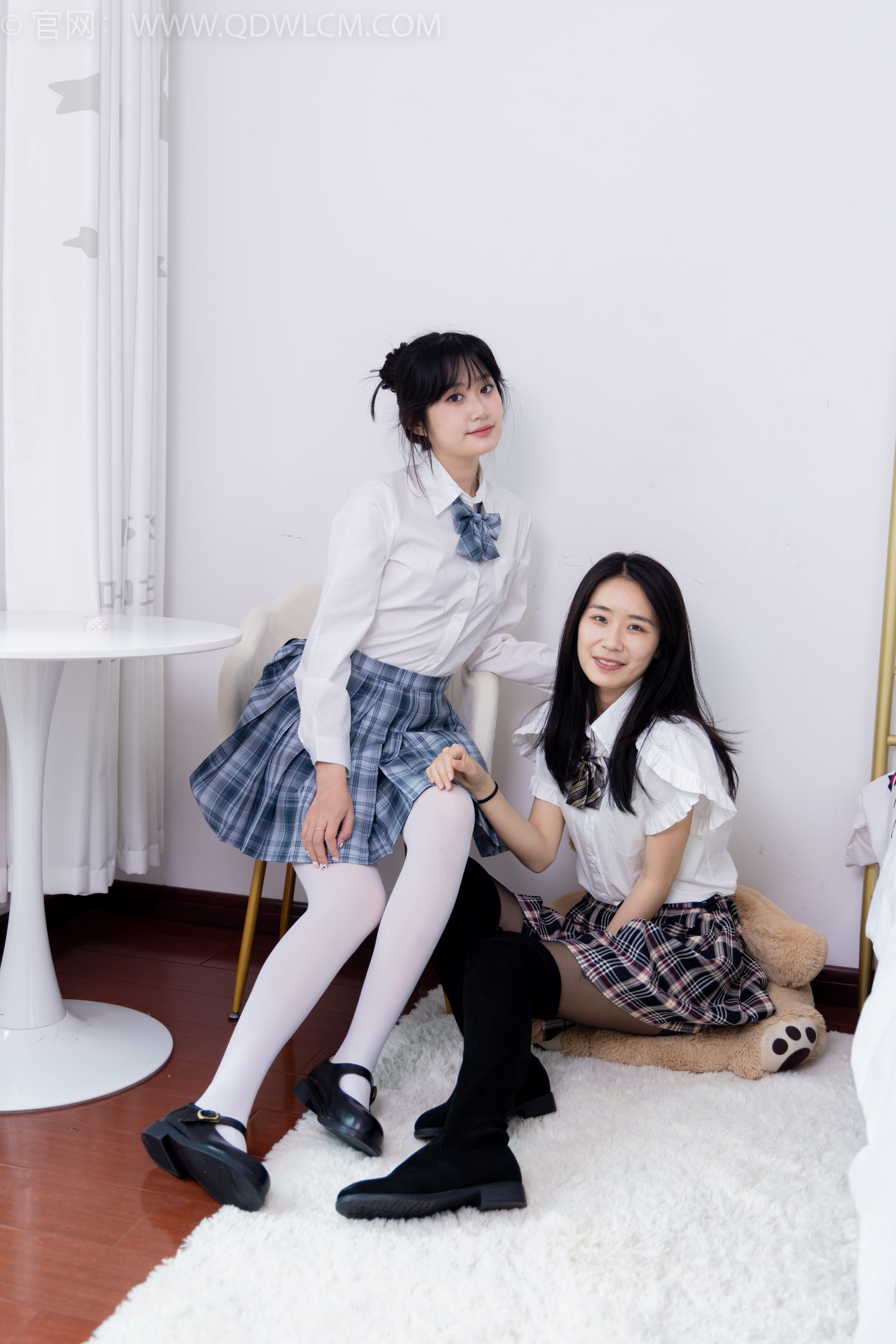 物恋传媒 No.1582 菜菜&小敏-学院姐妹花