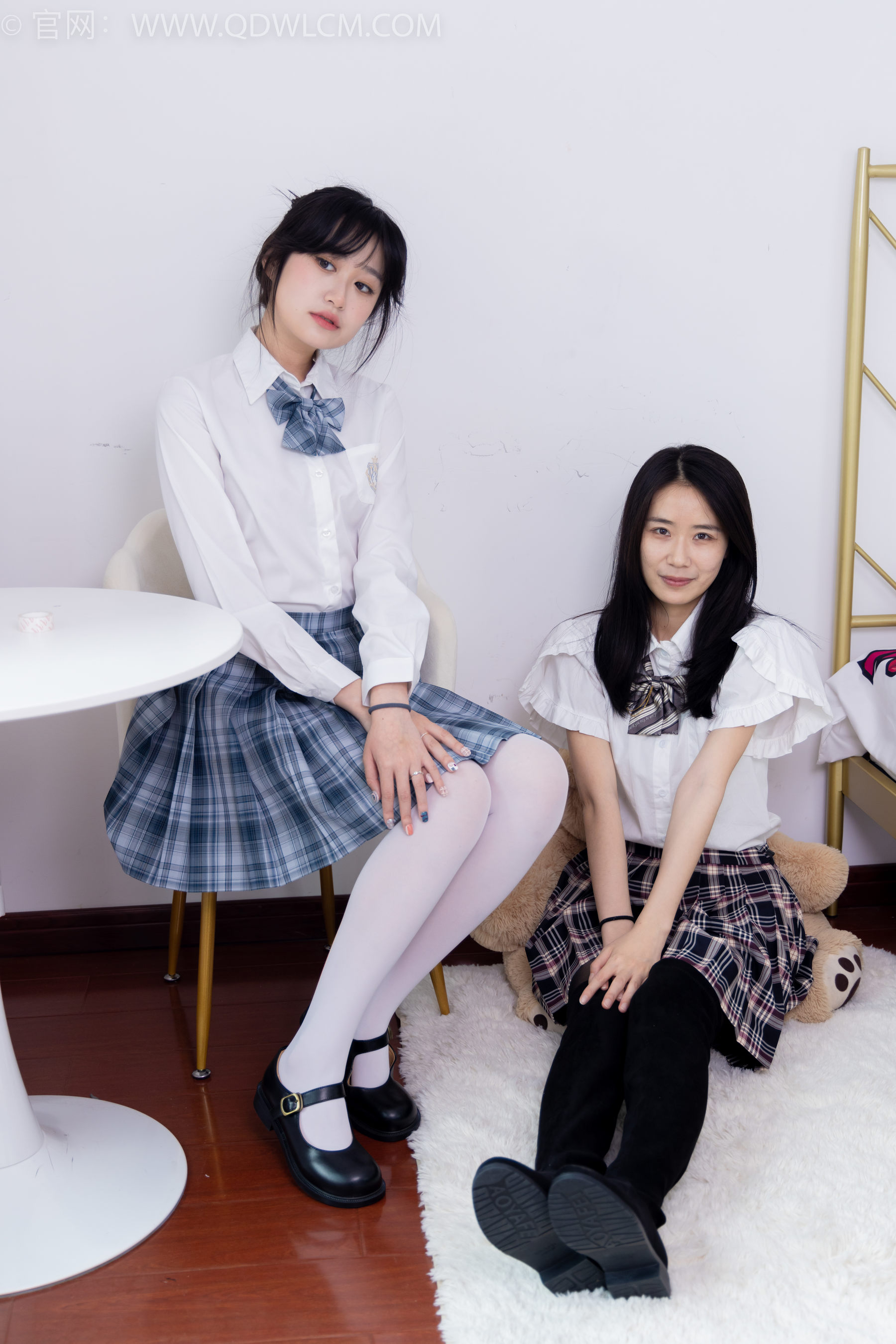 物恋传媒 No.1582 菜菜&小敏-学院姐妹花