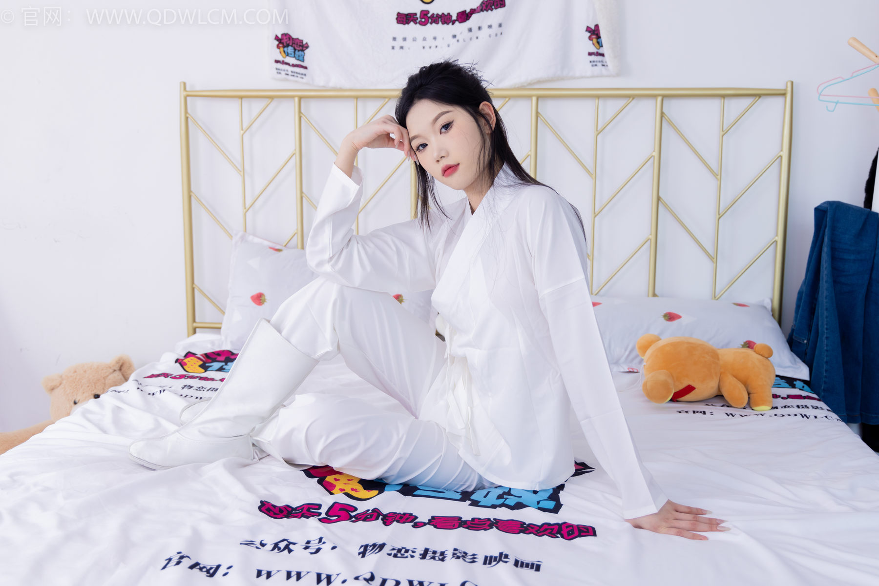 物恋传媒 No.1586 小竹-纯白小仙女