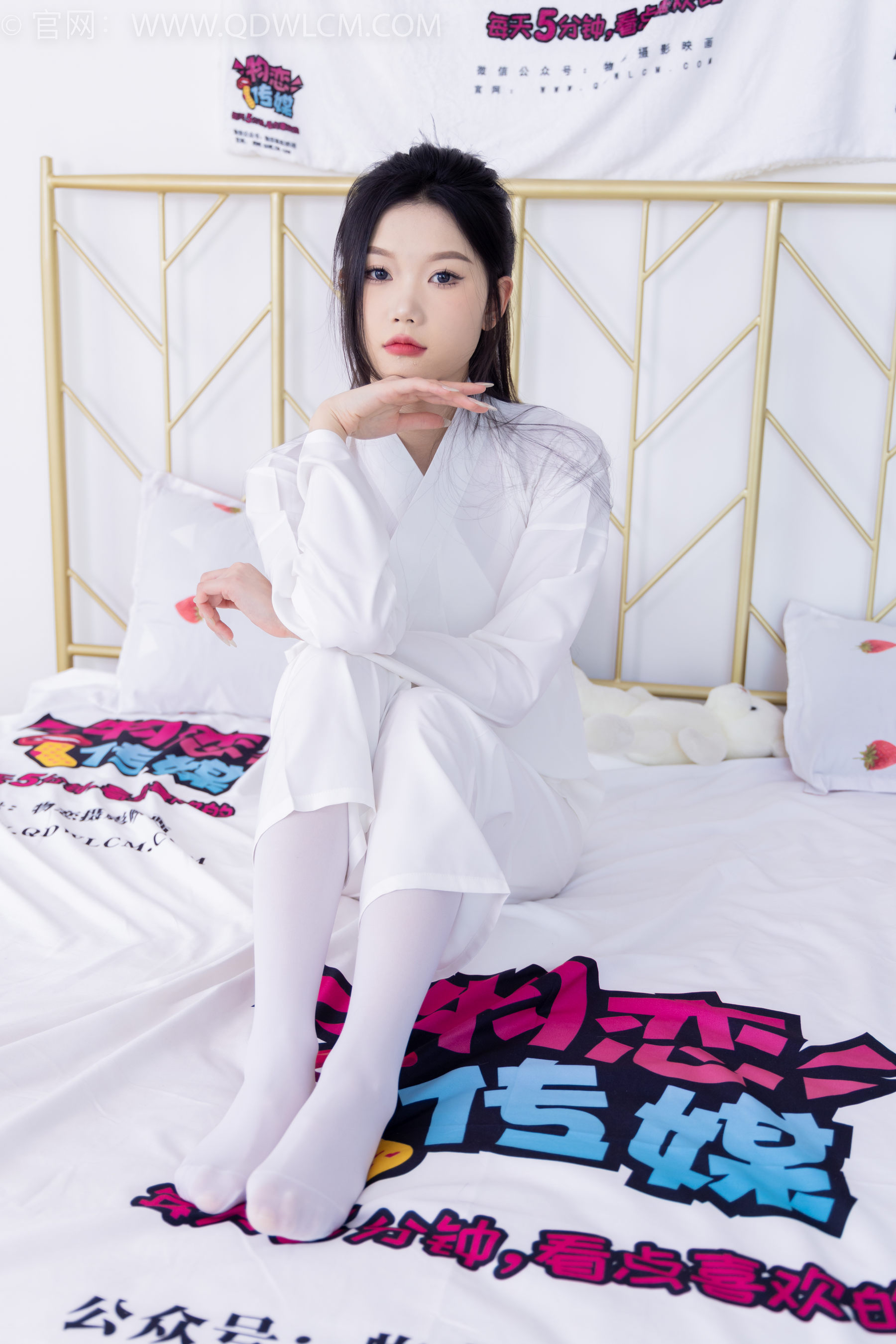 物恋传媒 No.1586 小竹-纯白小仙女