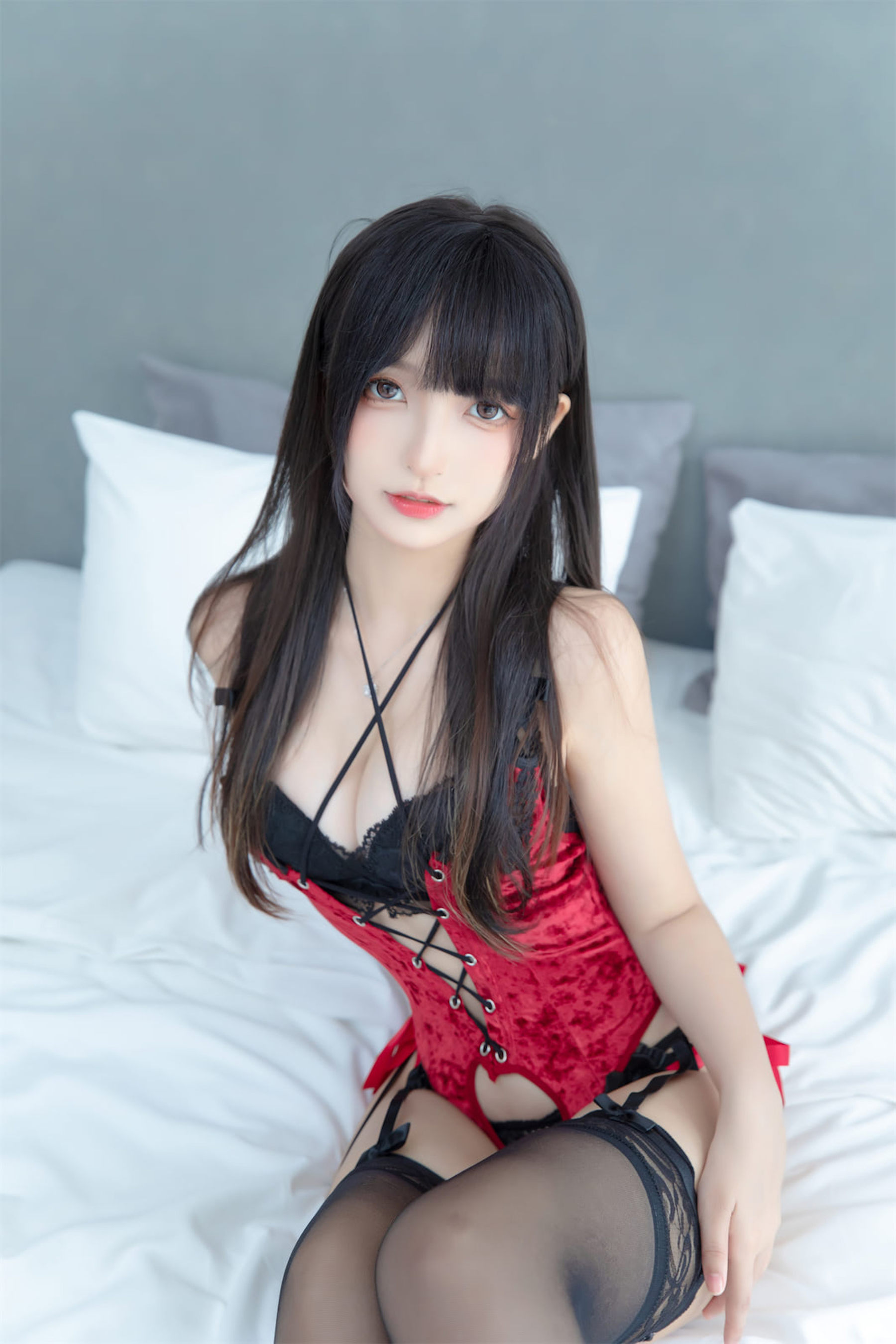 萝莉神楽板真冬之红丝绒