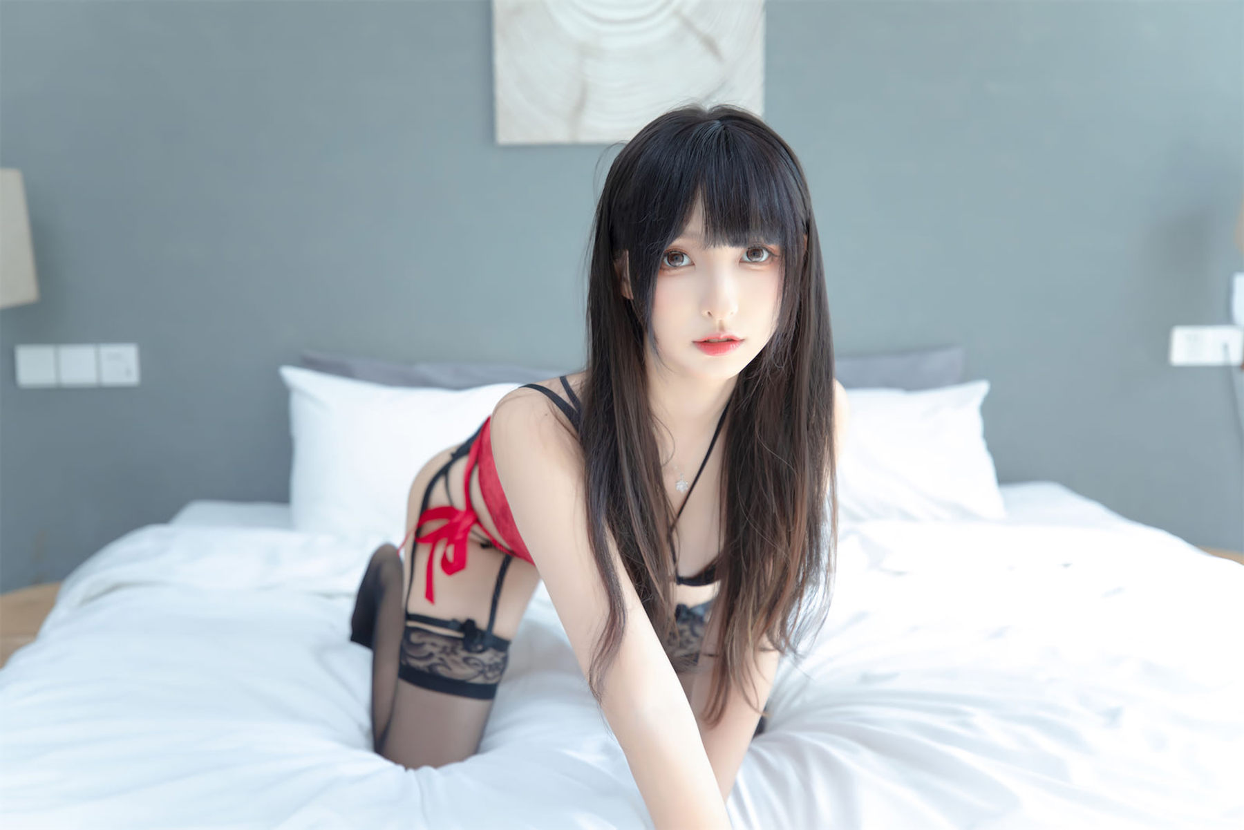 萝莉神楽板真冬之红丝绒