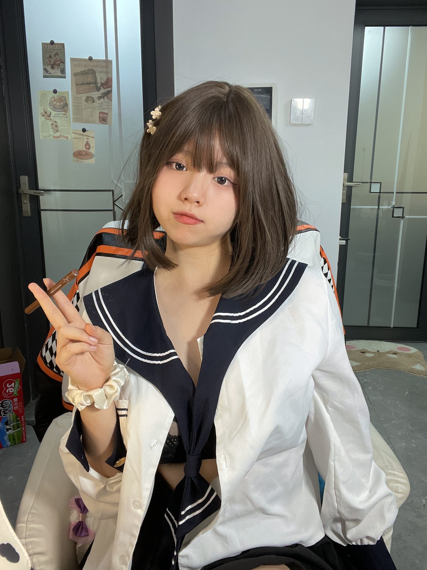 葱油饼 - JK女高