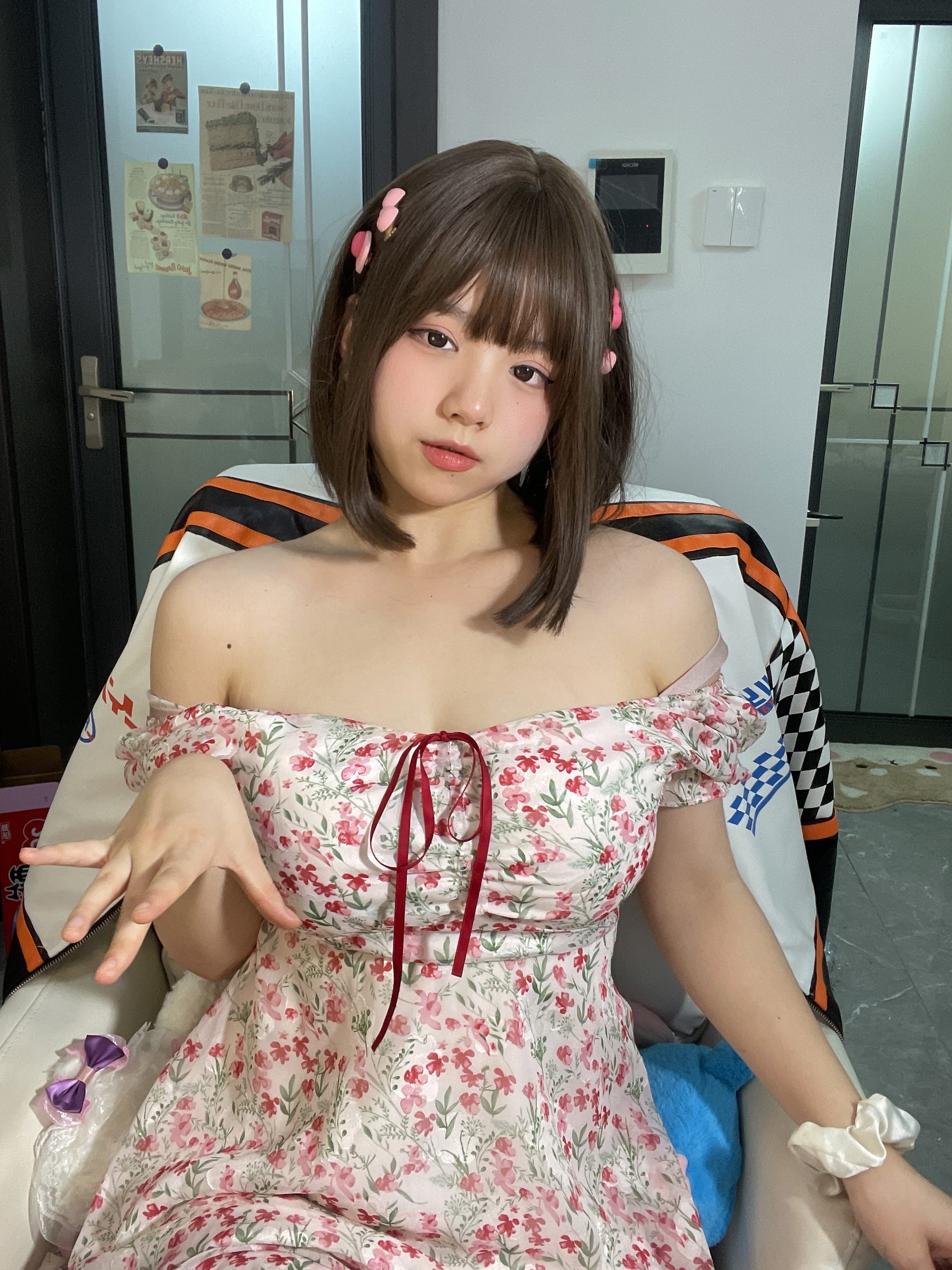 葱油饼 - 碎花裙