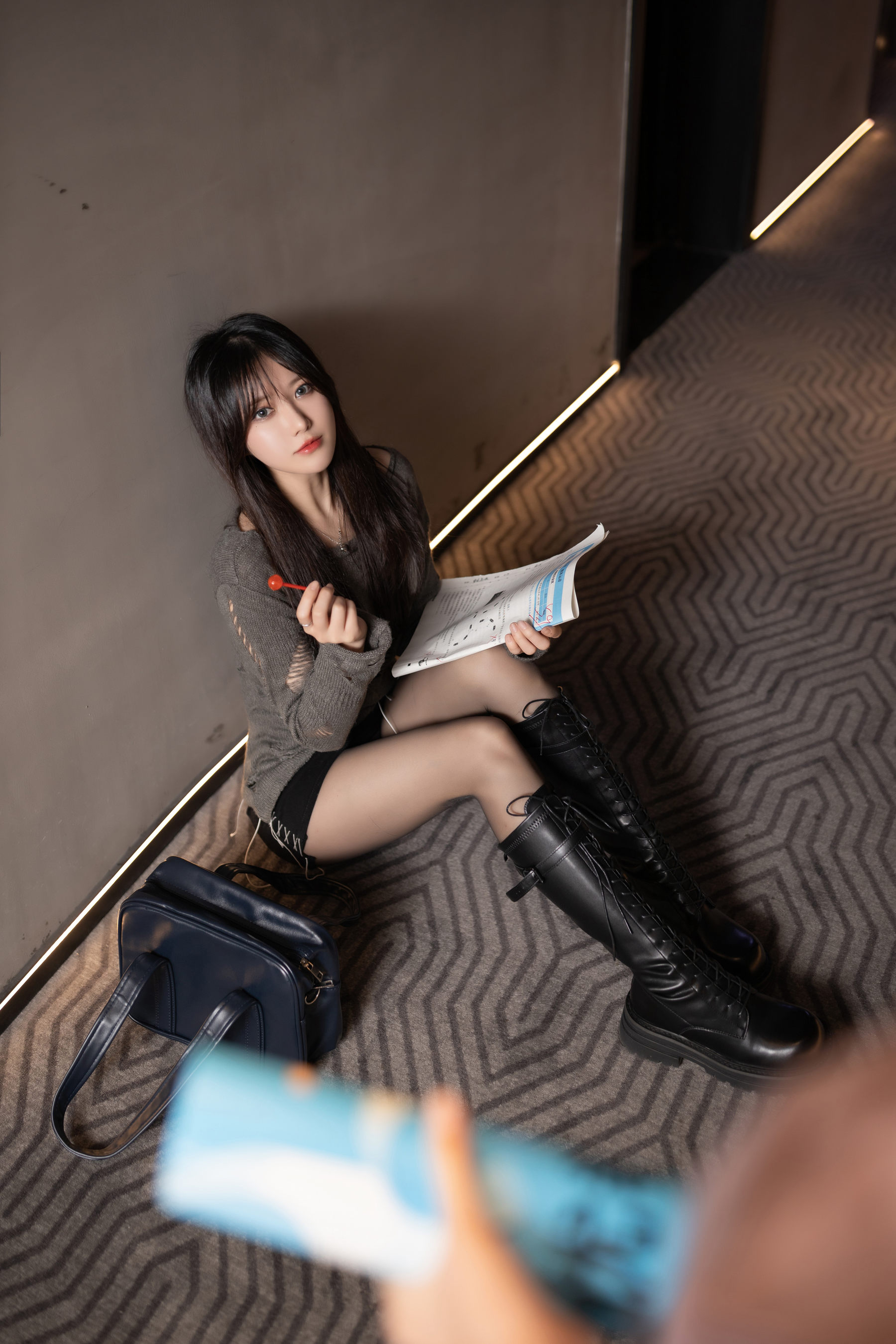 鱼子酱考试危机写真