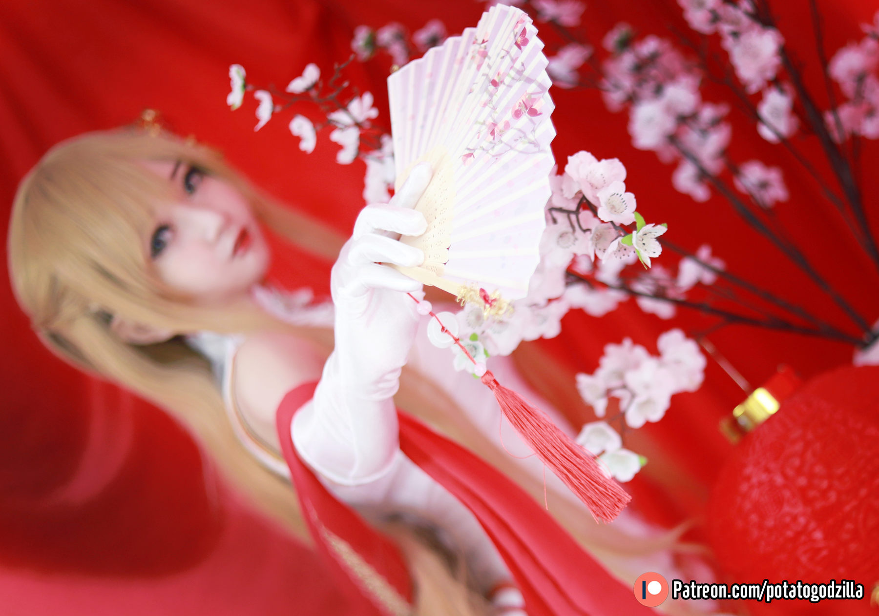 Coser小姐姐Potato Godzilla - Asuna Yuuki Qipao