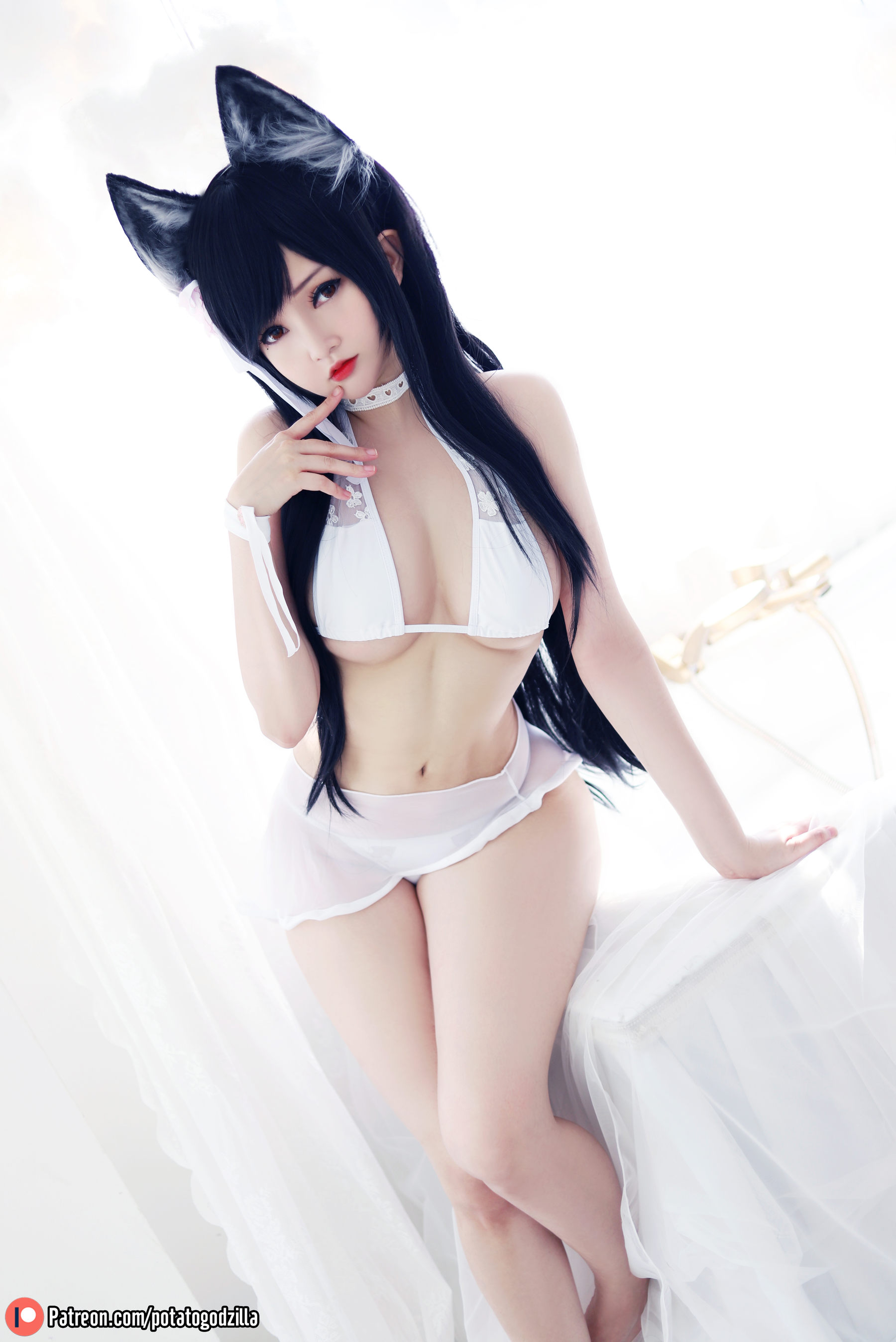 Coser小姐姐Potato Godzilla - Atago bikini
