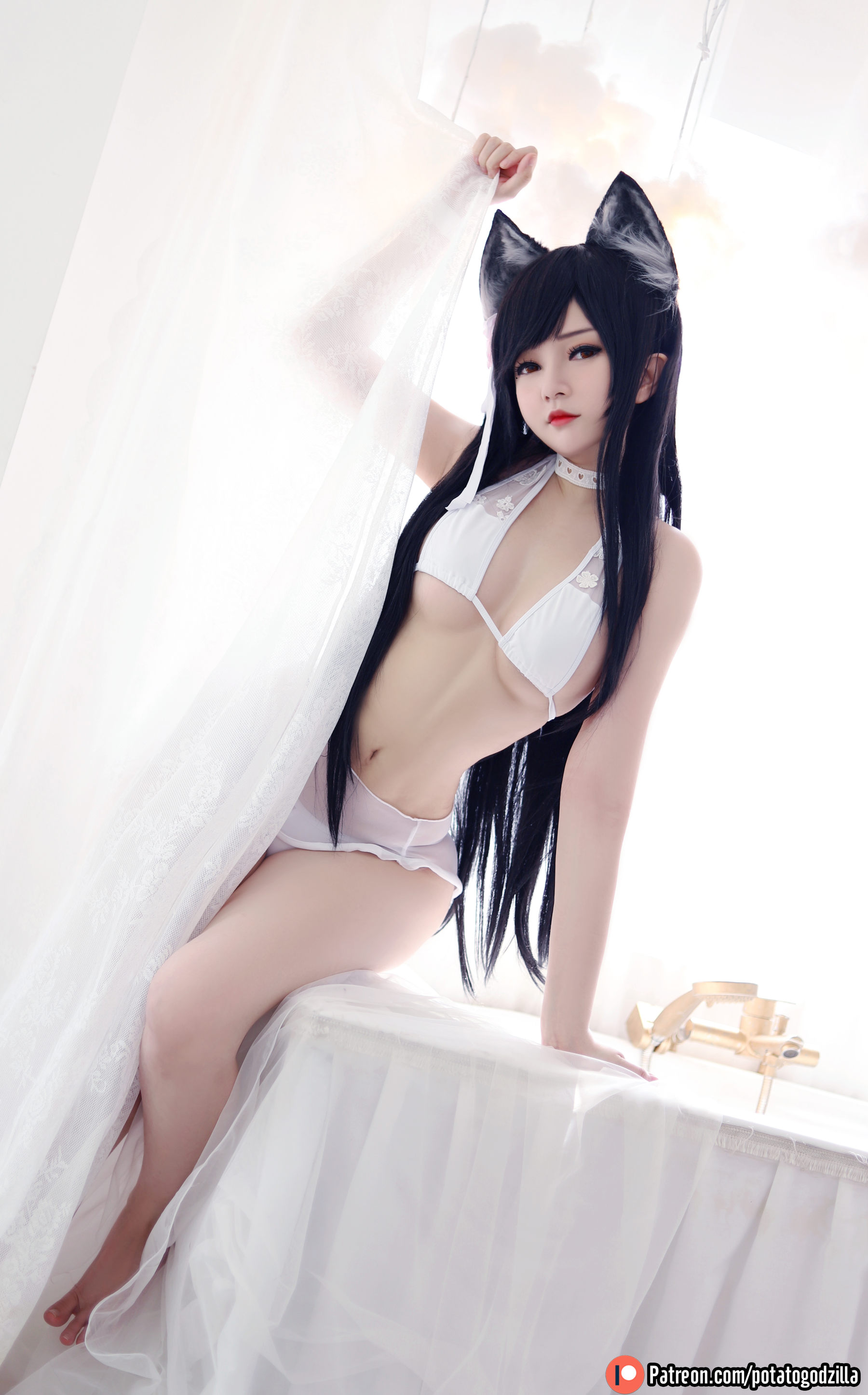 Coser小姐姐Potato Godzilla - Atago bikini