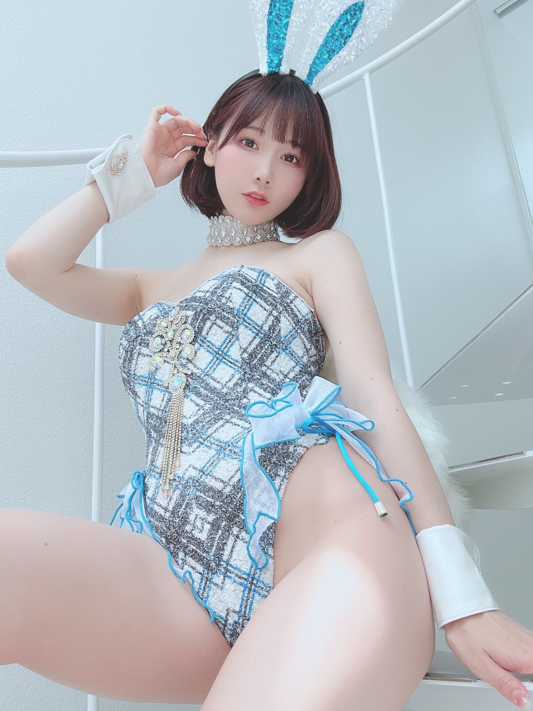 日本甜美COSERけんけん[fantia] 2023.05 blue bunny