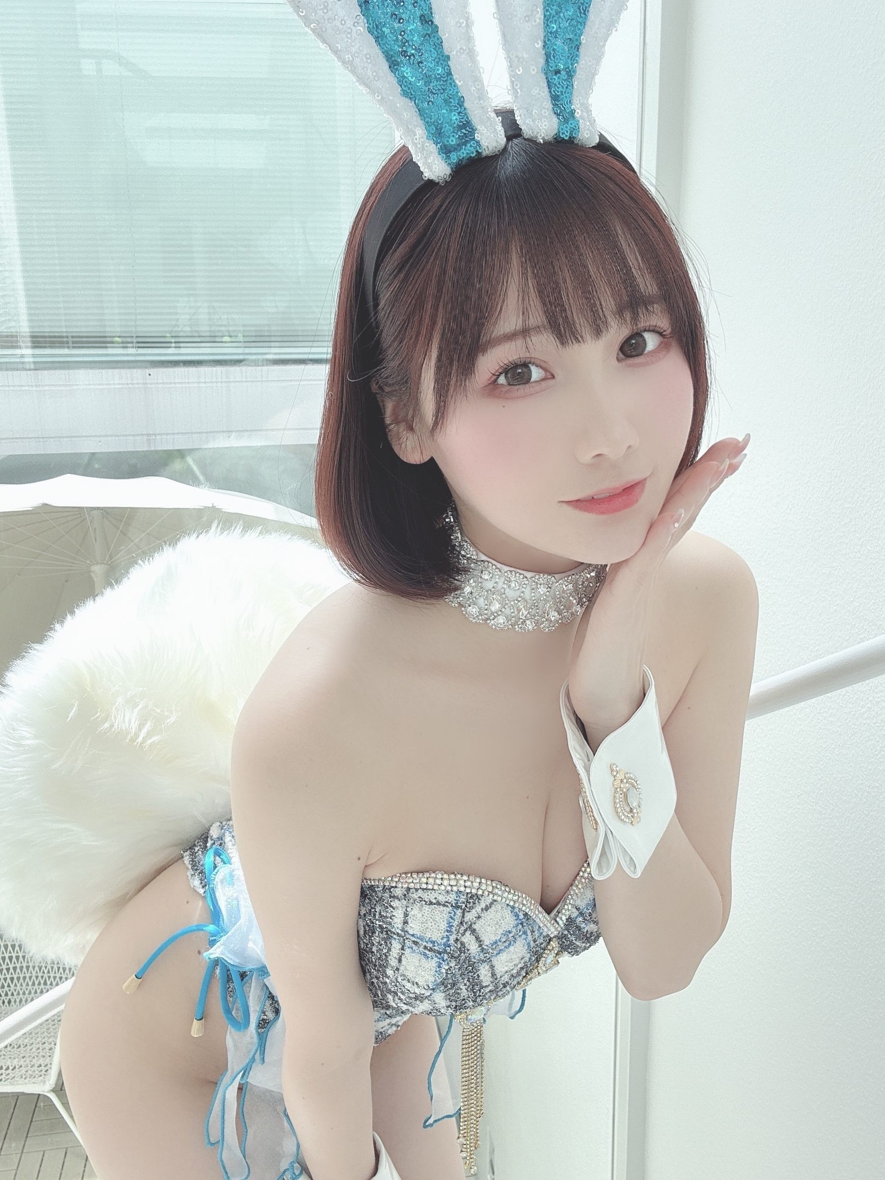 日本甜美COSERけんけん[fantia] 2023.05 blue bunny