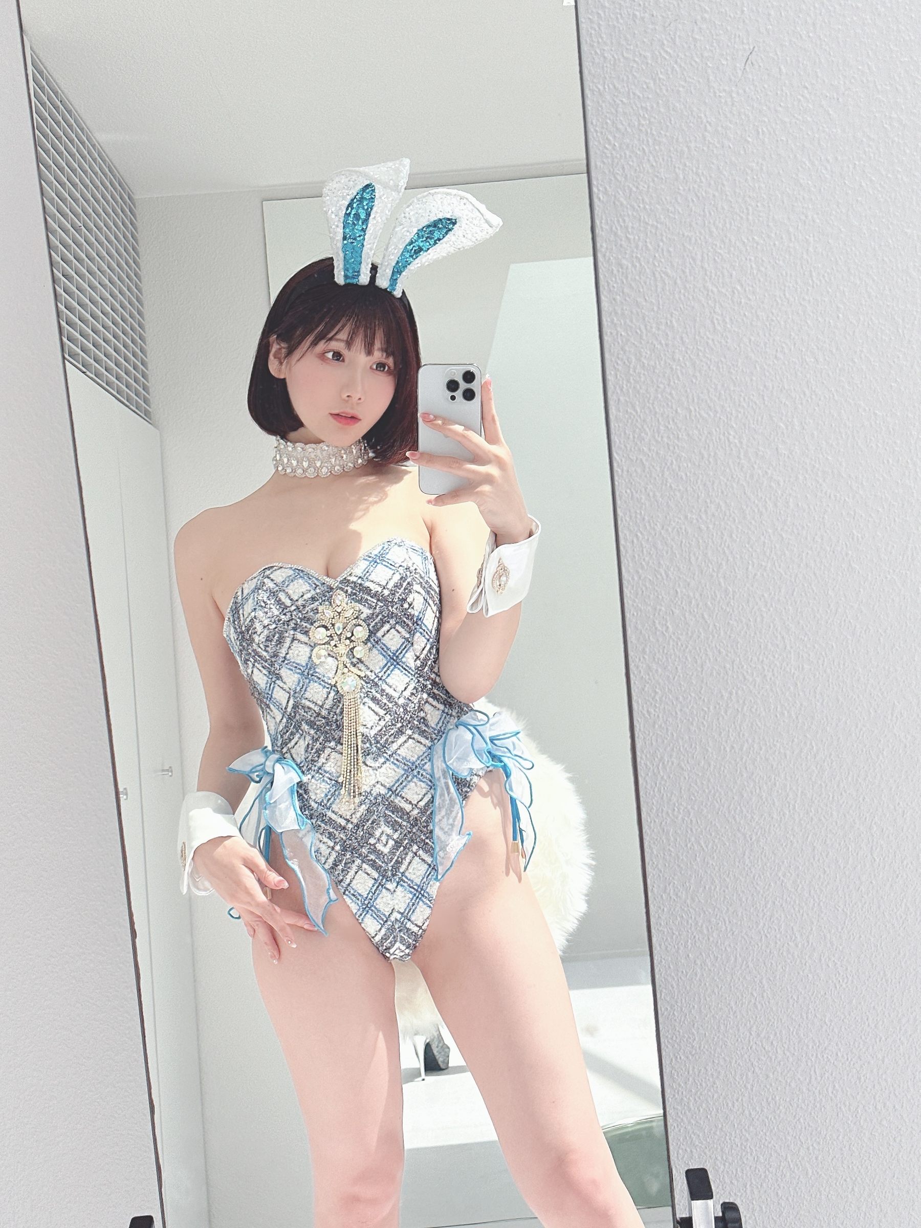 日本甜美COSERけんけん[fantia] 2023.05 blue bunny