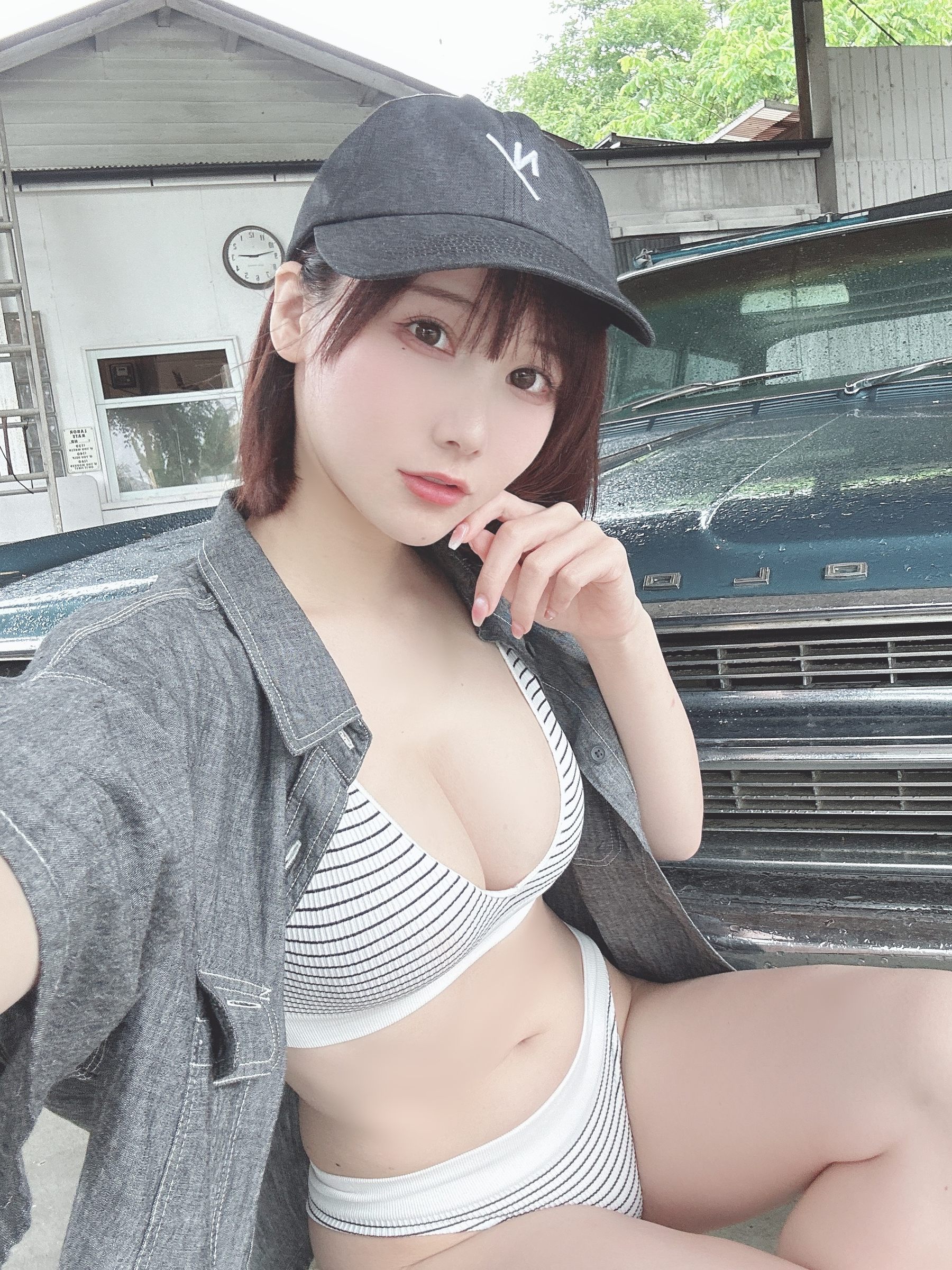 日本甜美COSERけんけん[fantia] 2023.06 クラシックカー×グラビア