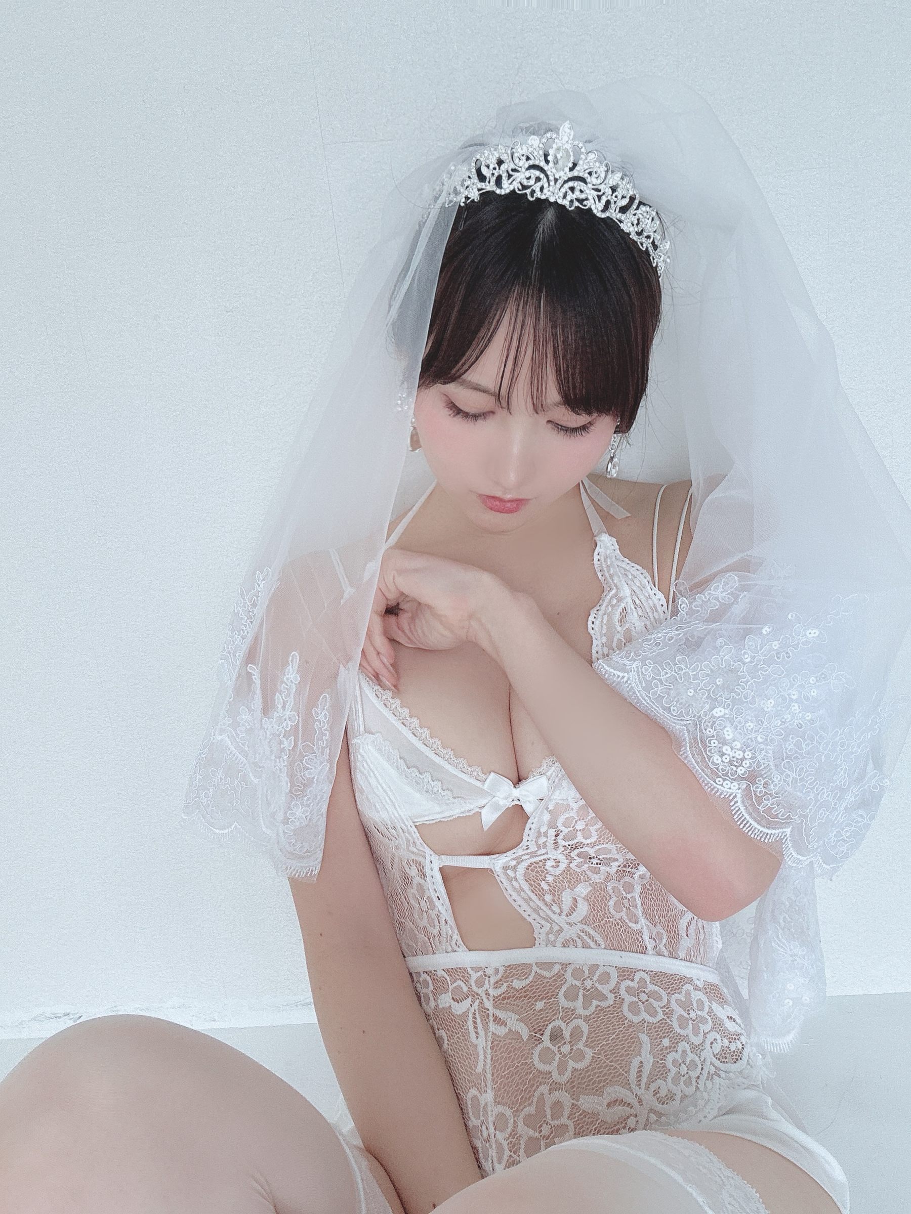 日本甜美COSERけんけん[fantia] 2023.06 ジューンブライド衣装