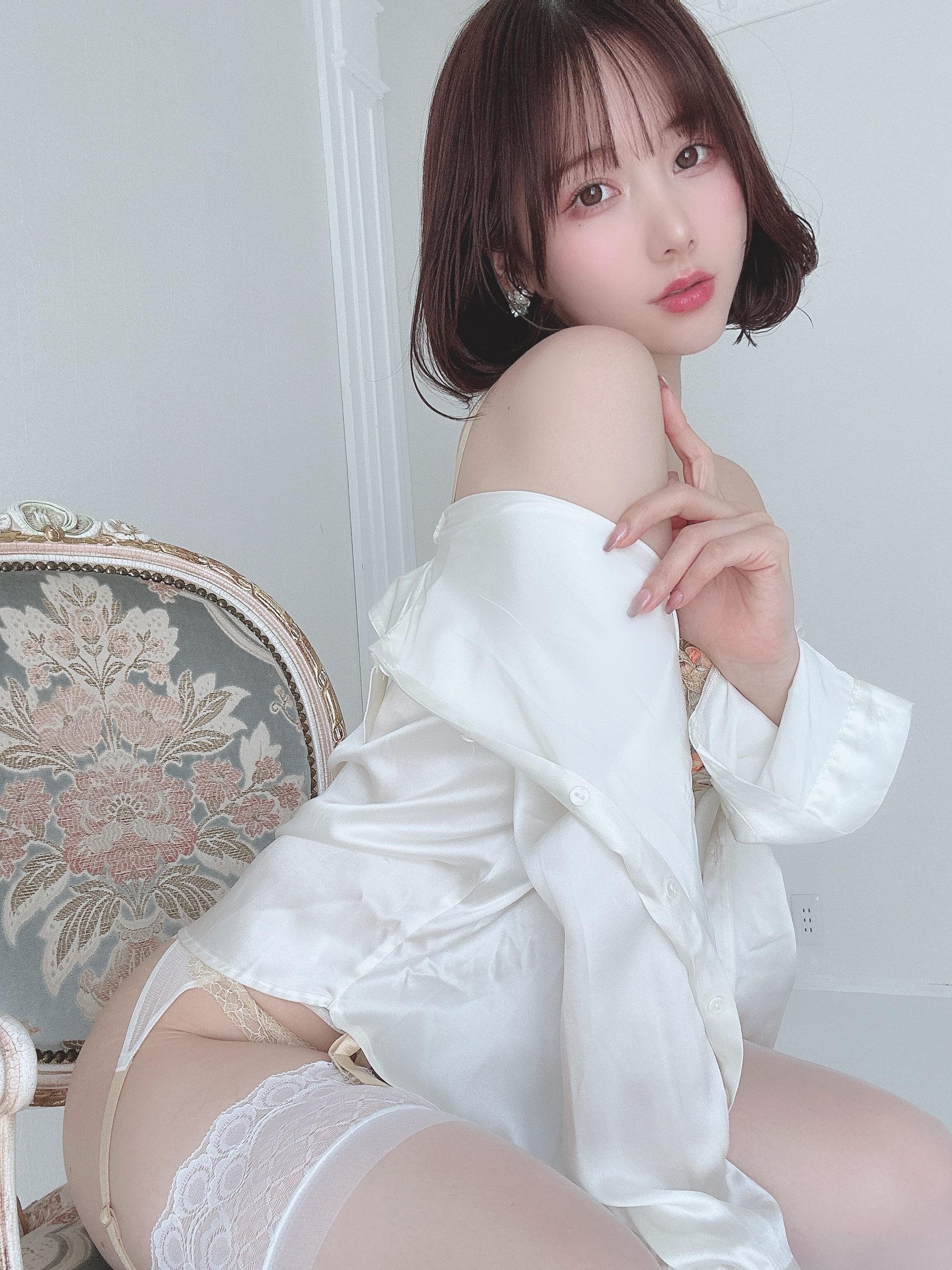 日本甜美COSERけんけん[fantia] 2023.5月 白衬衫