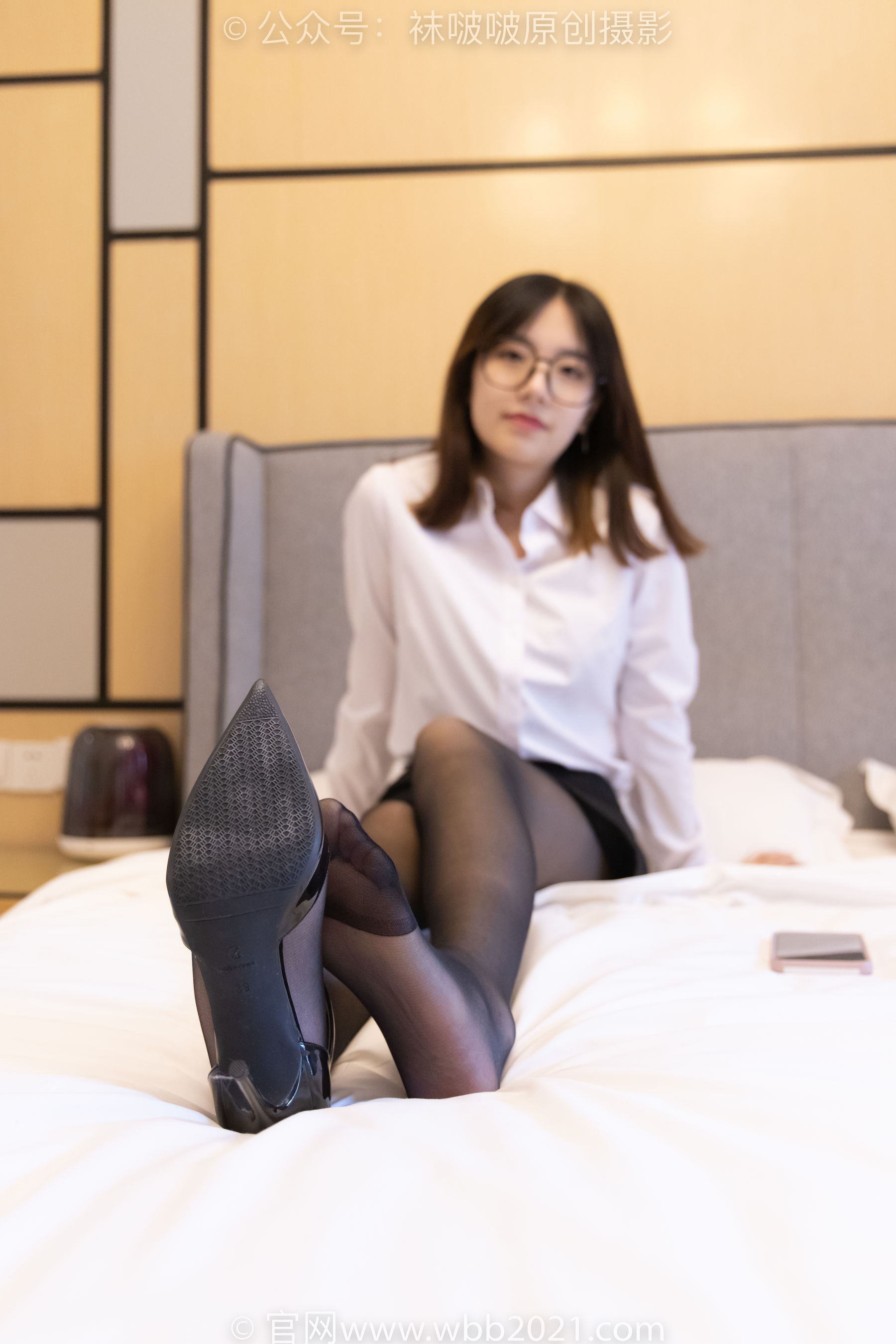 BoBoSocks袜啵啵 No.244 小甜豆 -高跟鞋、黑丝、ol制服
