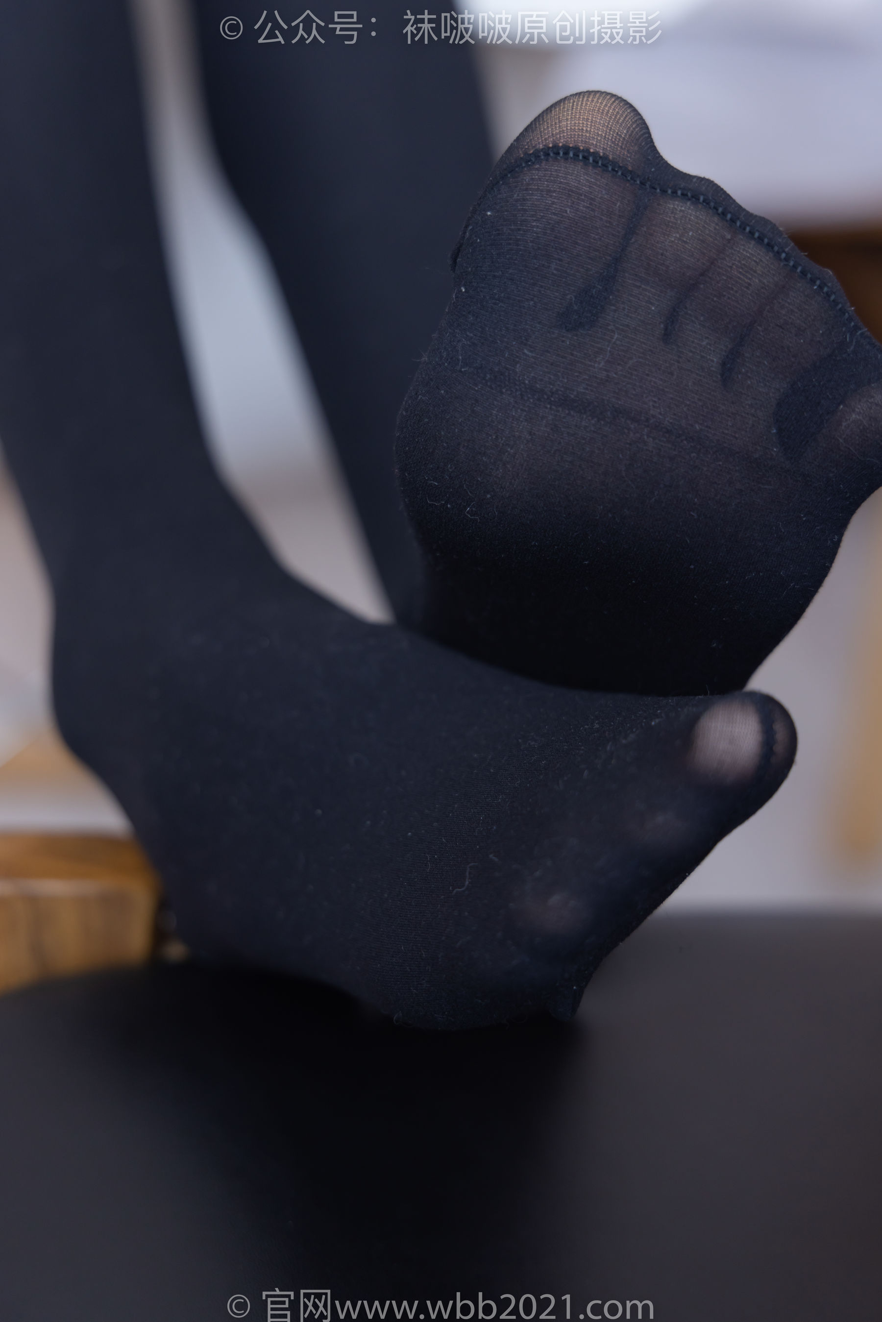 BoBoSocks袜啵啵 No.247 稚予 -皮鞋、黑丝大腿袜、地雷系女友