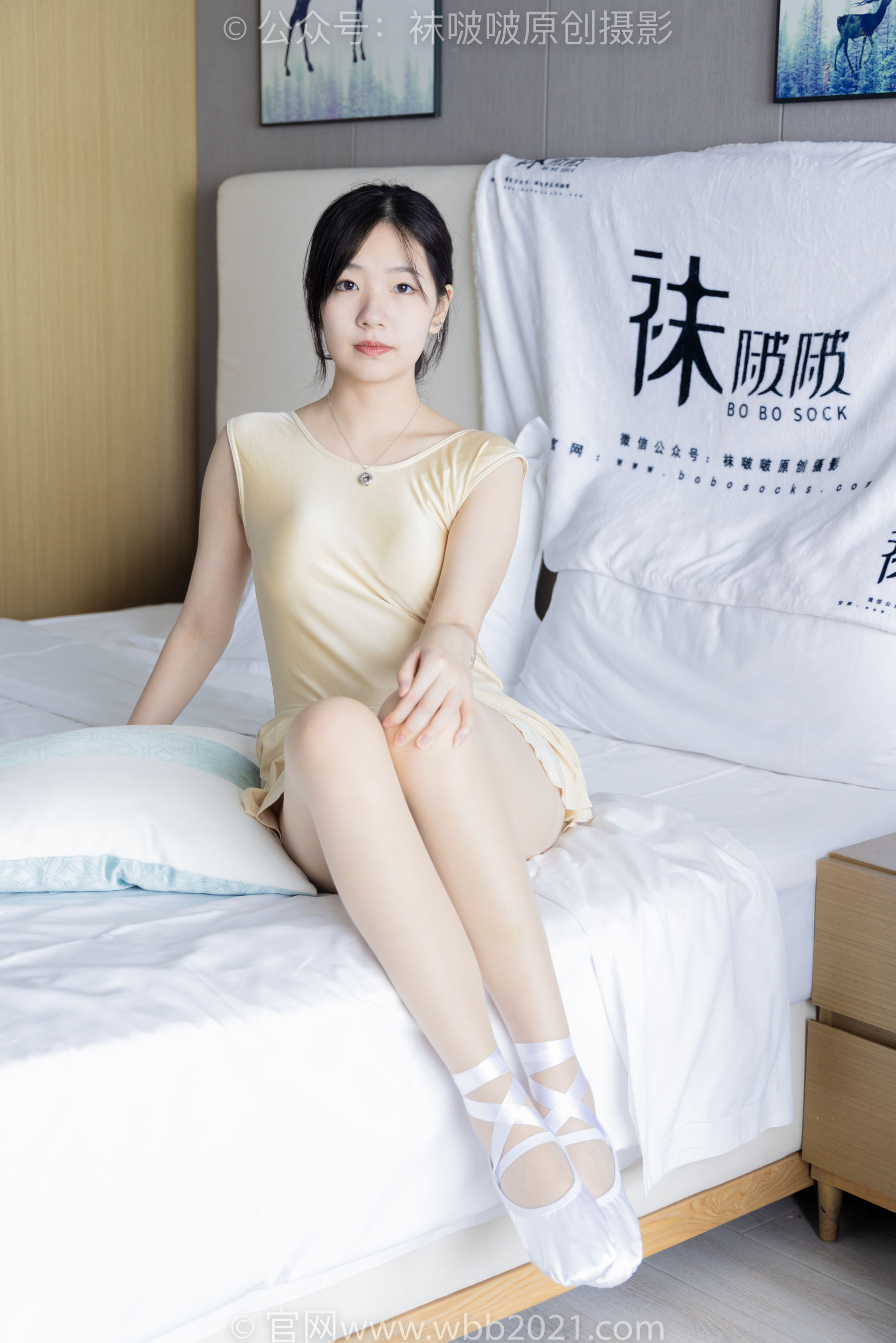 BoBoSocks袜啵啵 No.248 小甜豆 -芭蕾鞋、厚白丝、厚灰丝、肉丝、白棉袜、芭蕾舞蹈服