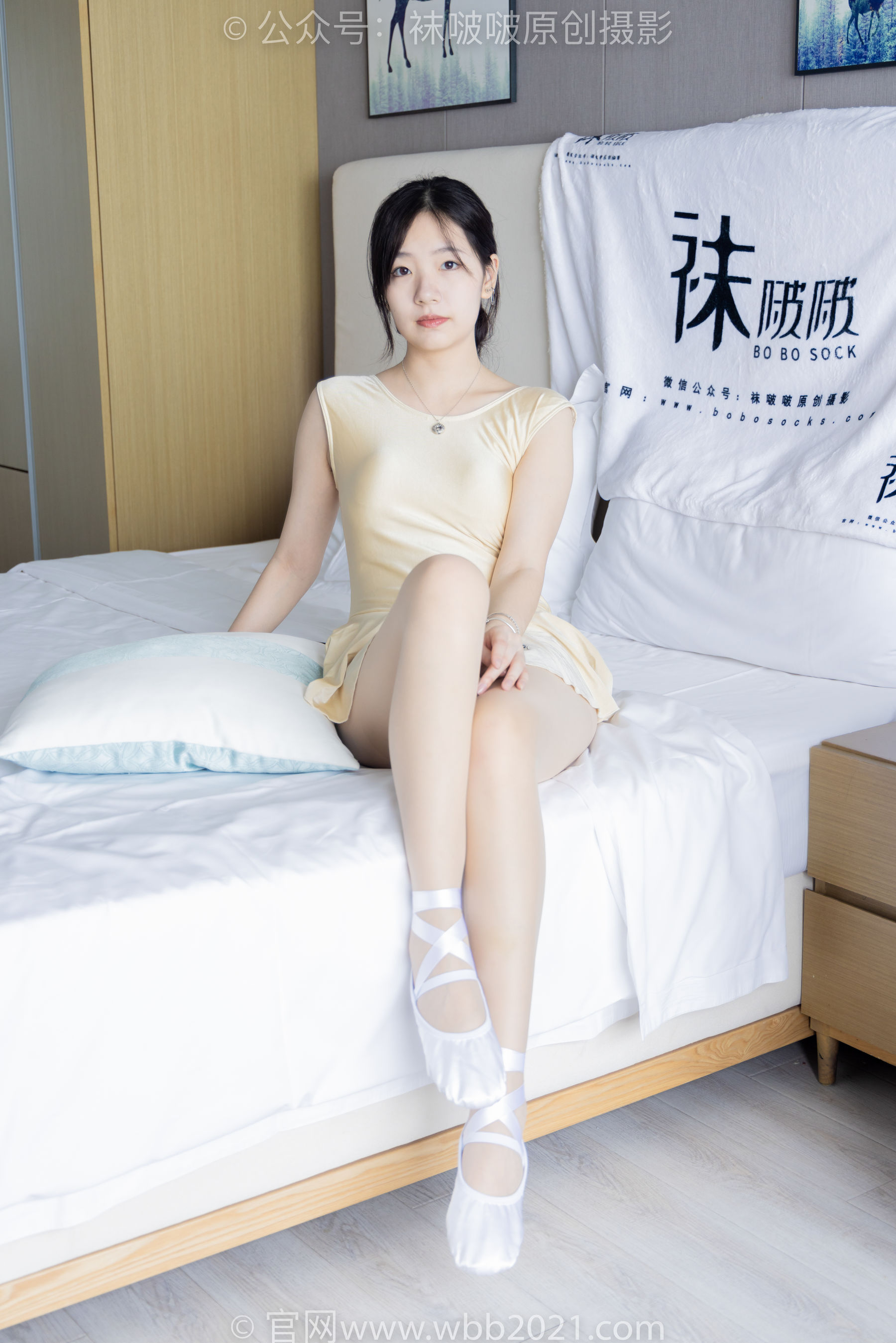 BoBoSocks袜啵啵 No.248 小甜豆 -芭蕾鞋、厚白丝、厚灰丝、肉丝、白棉袜、芭蕾舞蹈服