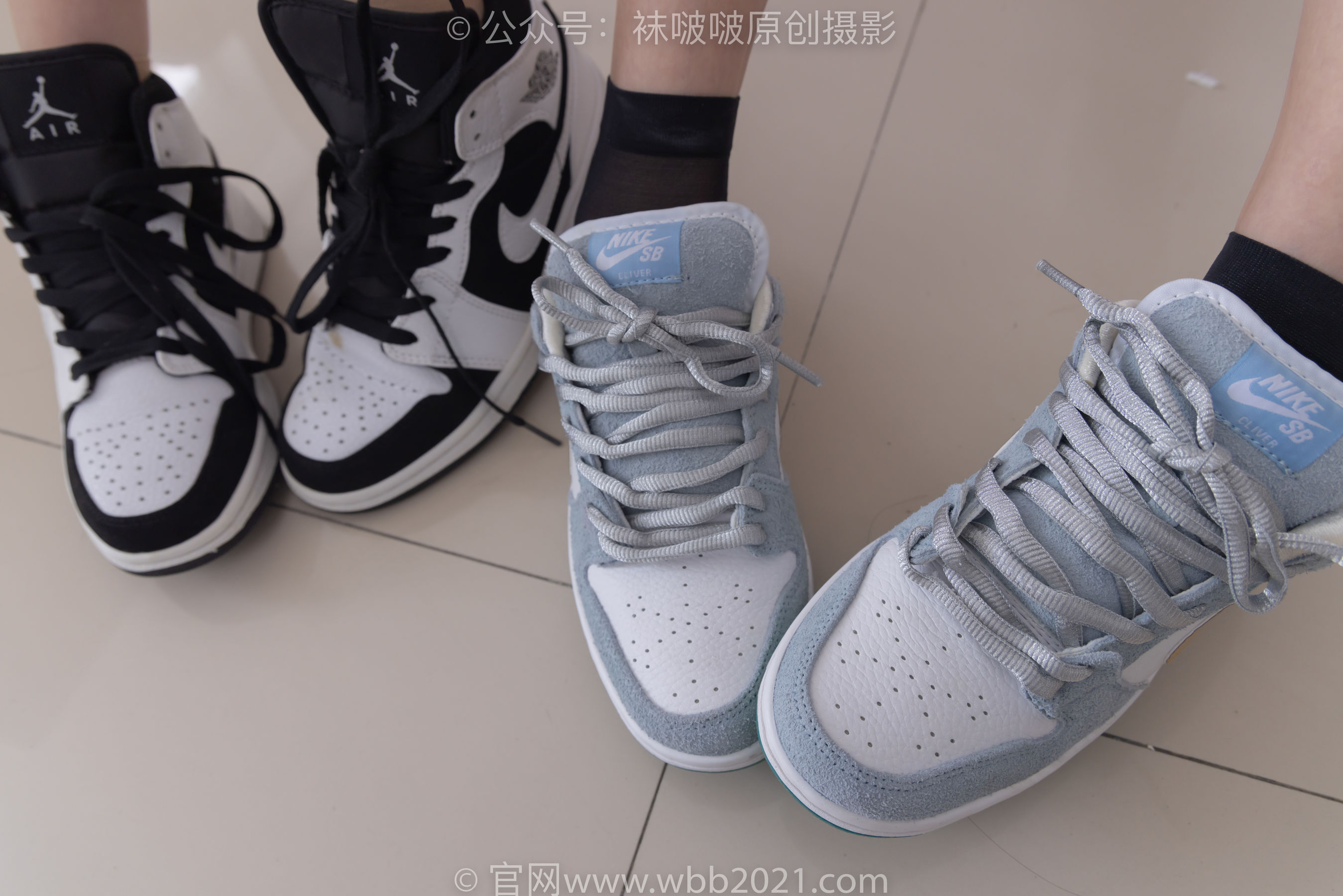 BoBoSocks袜啵啵 No.249 小甜豆稚予 -板鞋、短肉丝、短黑丝、裸足