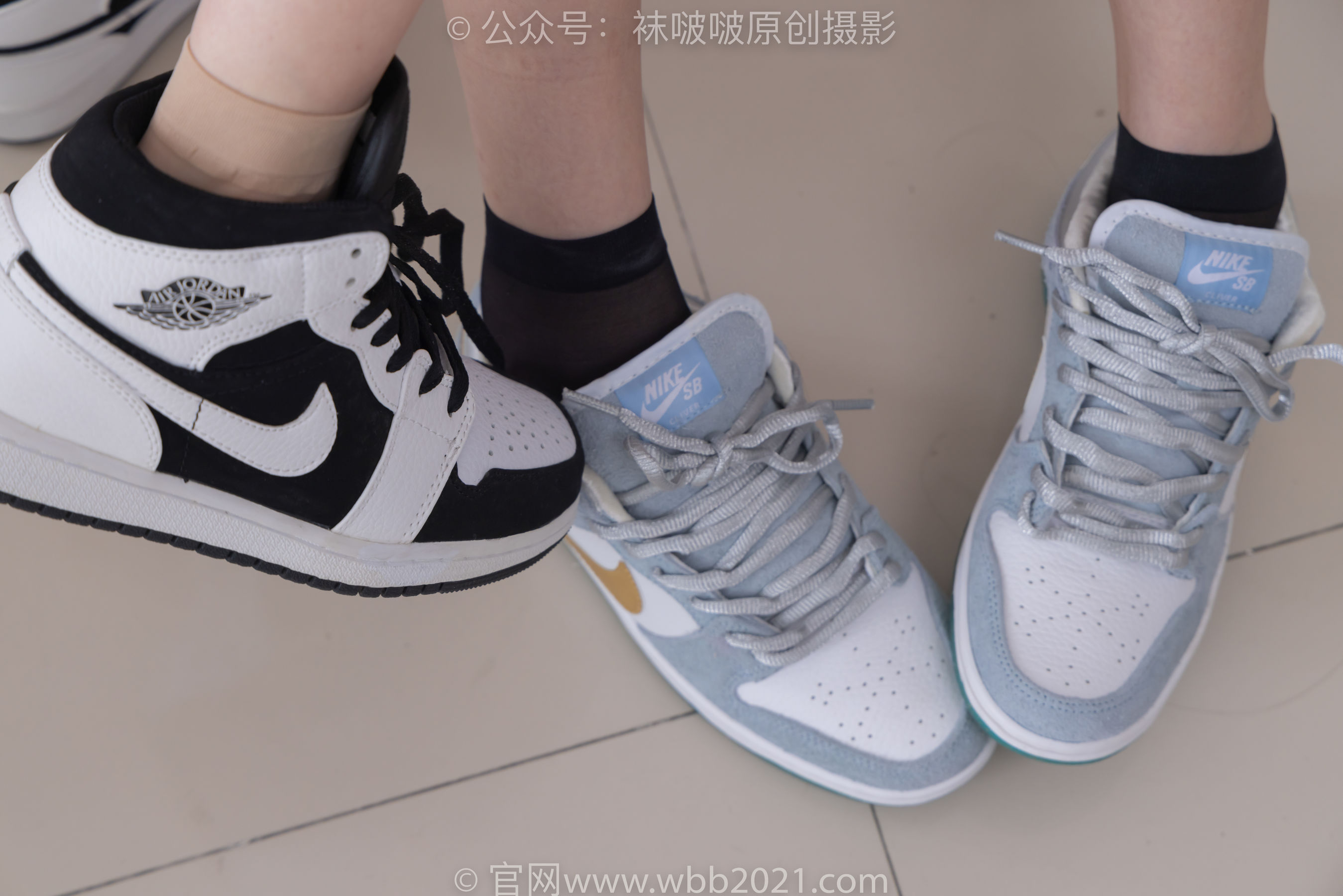 BoBoSocks袜啵啵 No.249 小甜豆稚予 -板鞋、短肉丝、短黑丝、裸足