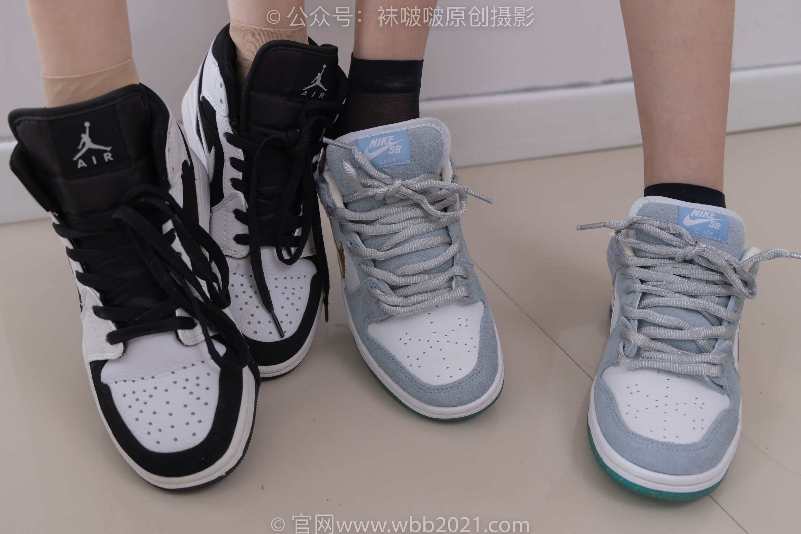 BoBoSocks袜啵啵 No.249 小甜豆稚予 -板鞋、短肉丝、短黑丝、裸足